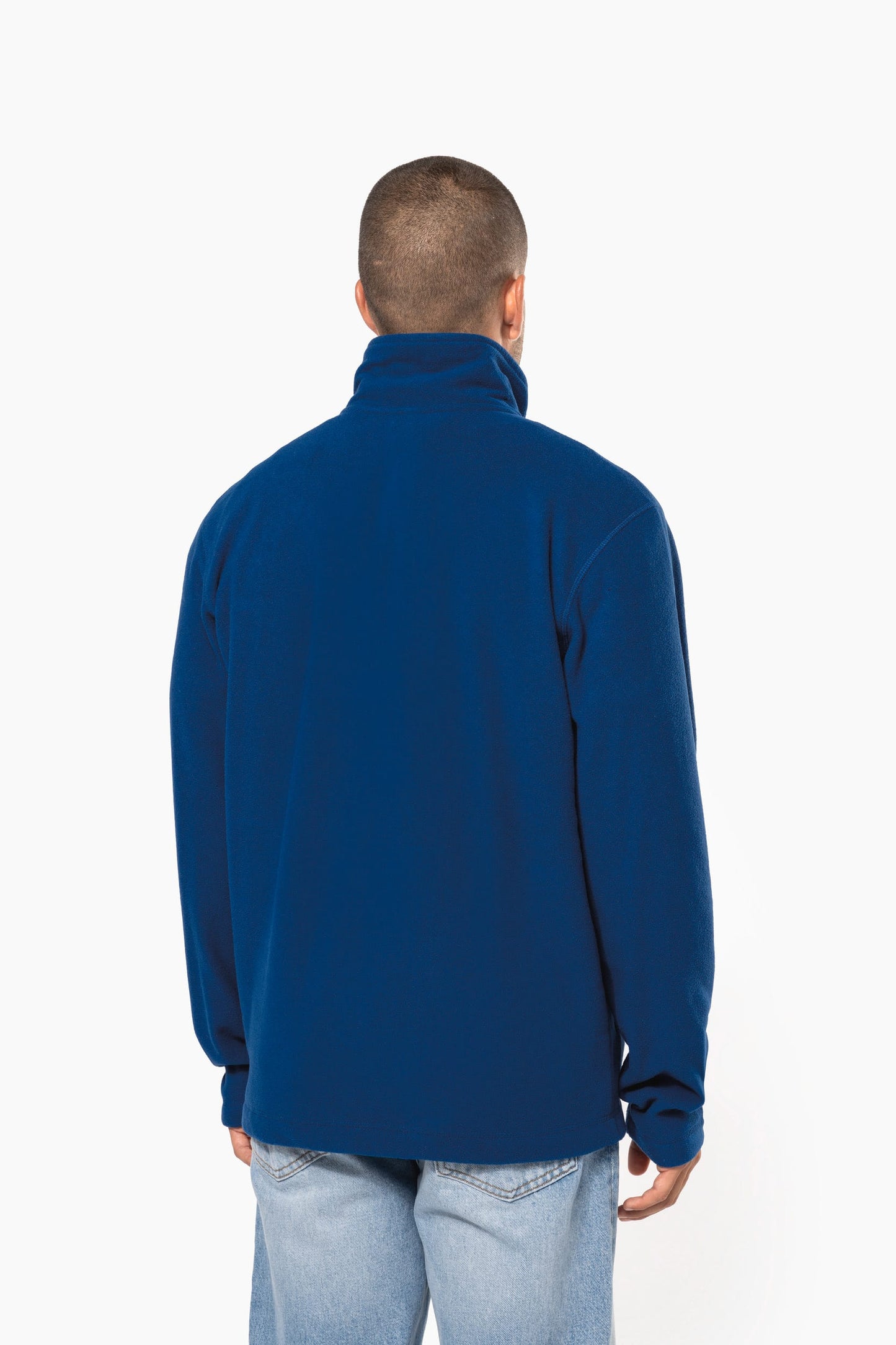 K911CC - Giacca micropile con zip uomo
