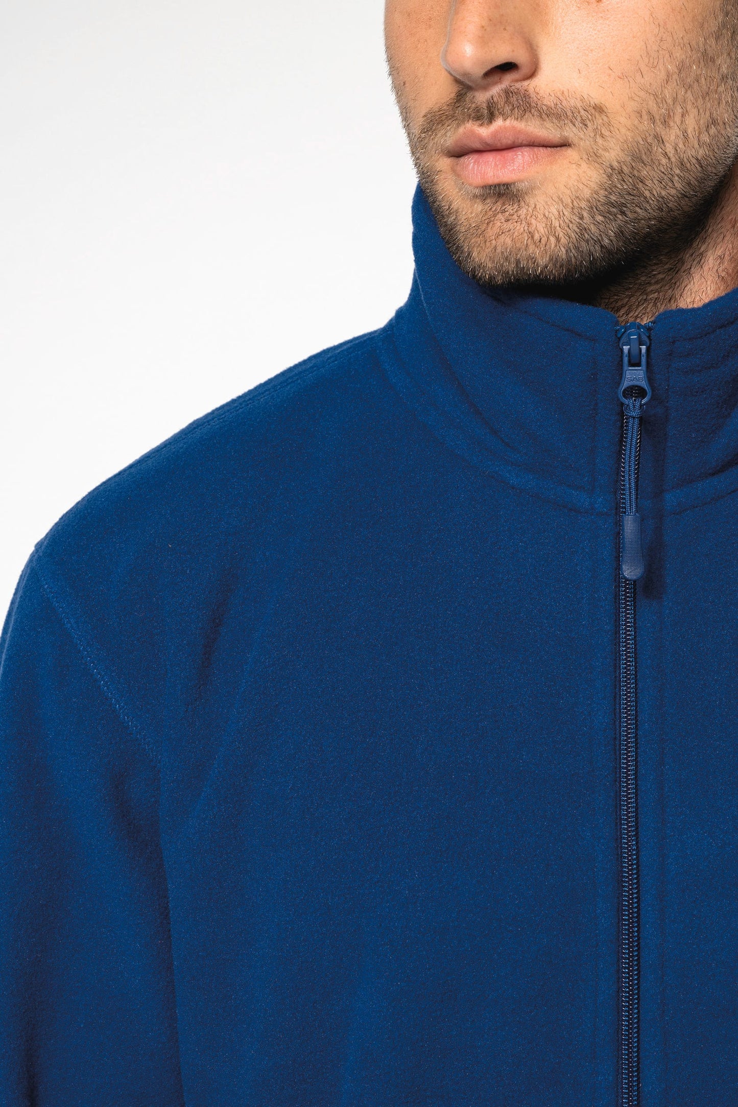 K911CC - Giacca micropile con zip uomo