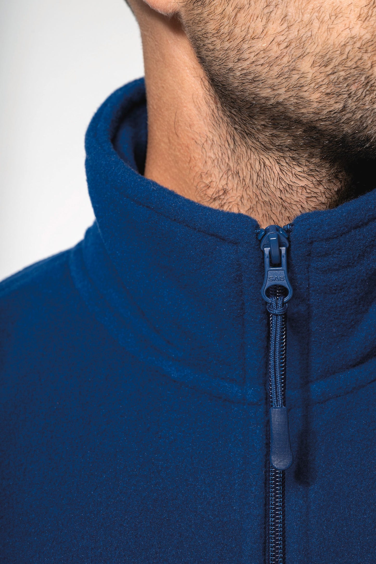 K911CC - Giacca micropile con zip uomo