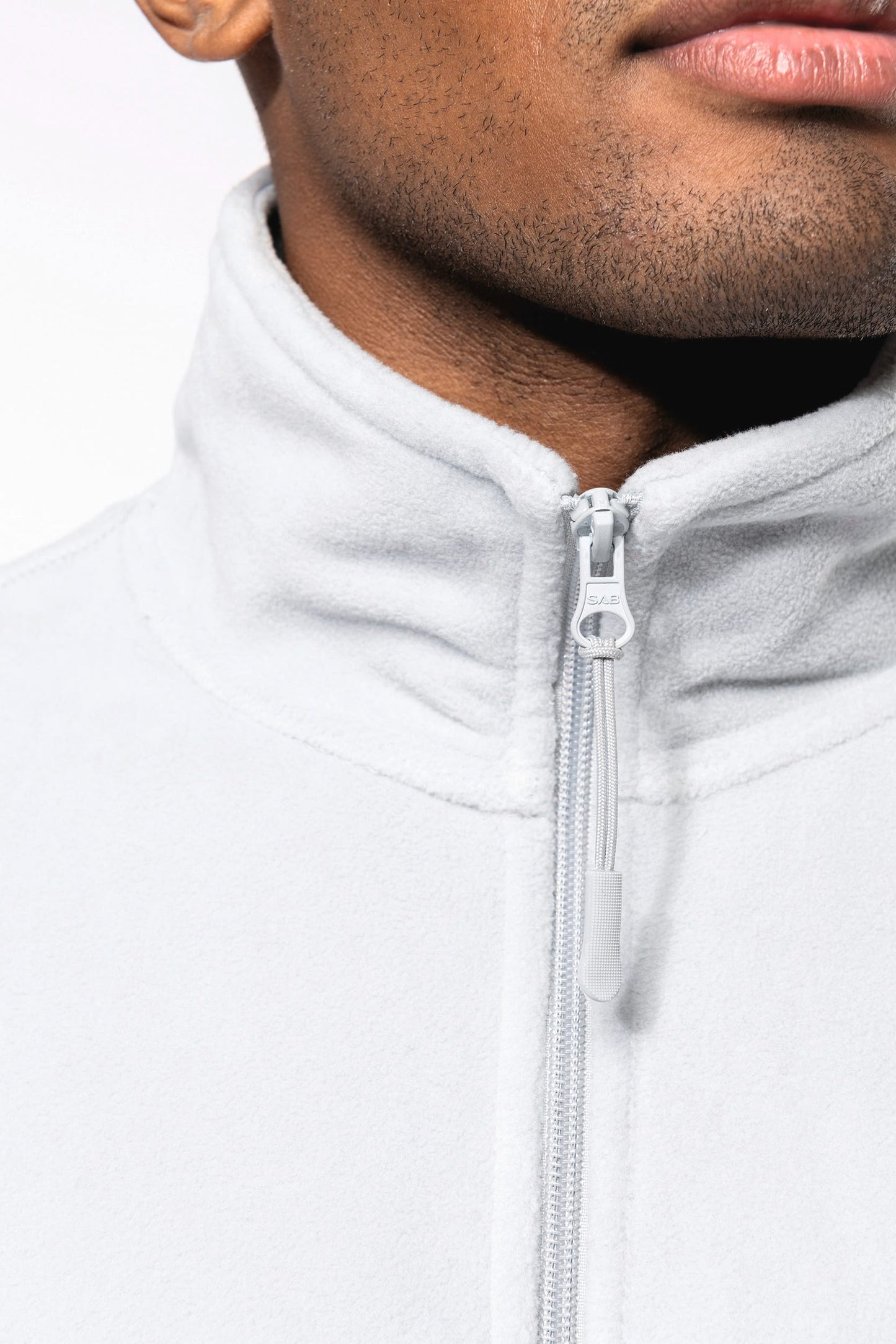K911CC - Giacca micropile con zip uomo