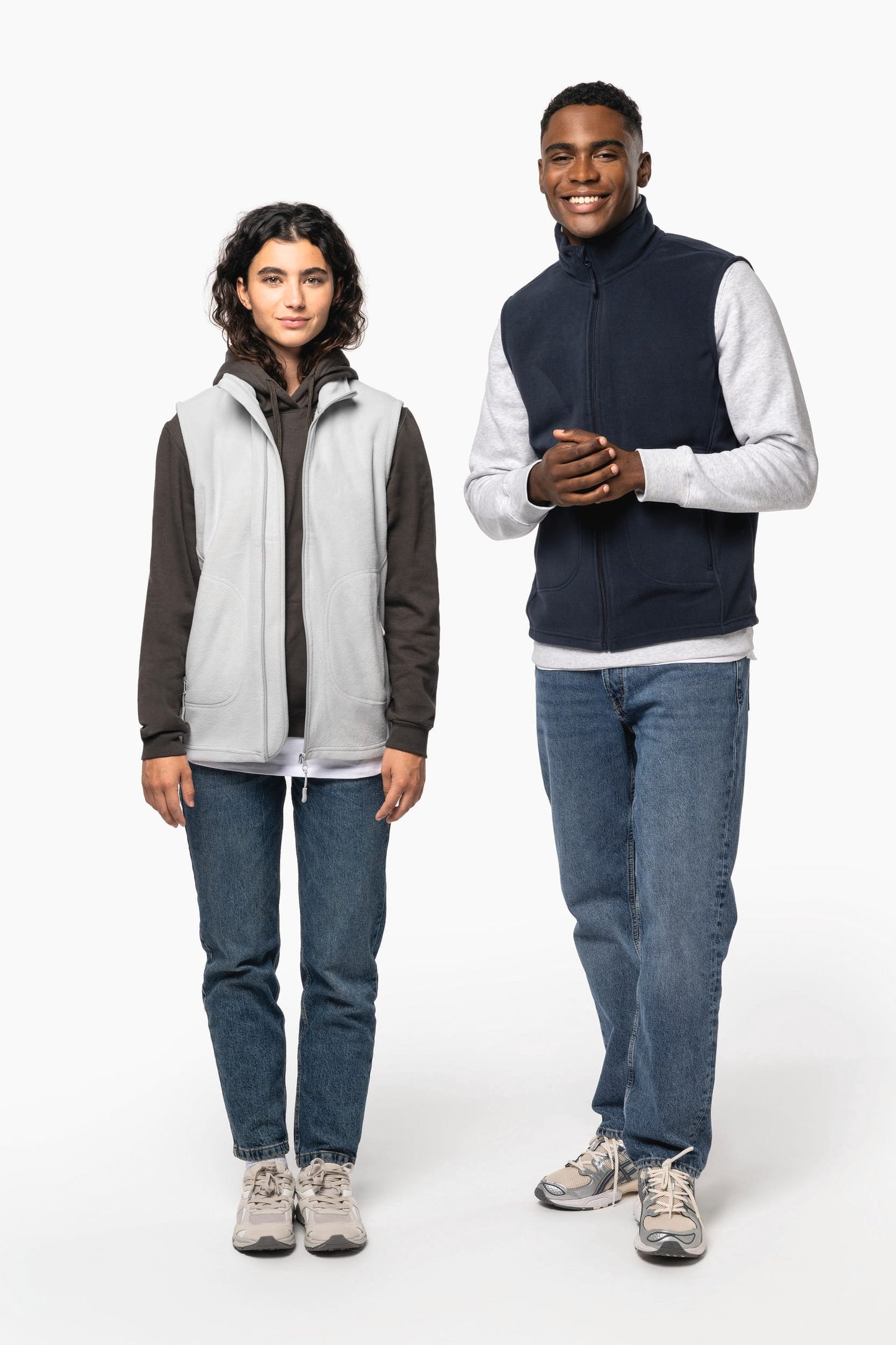 K9120 - Bodywarmer unisex in micropile ecosostenibile