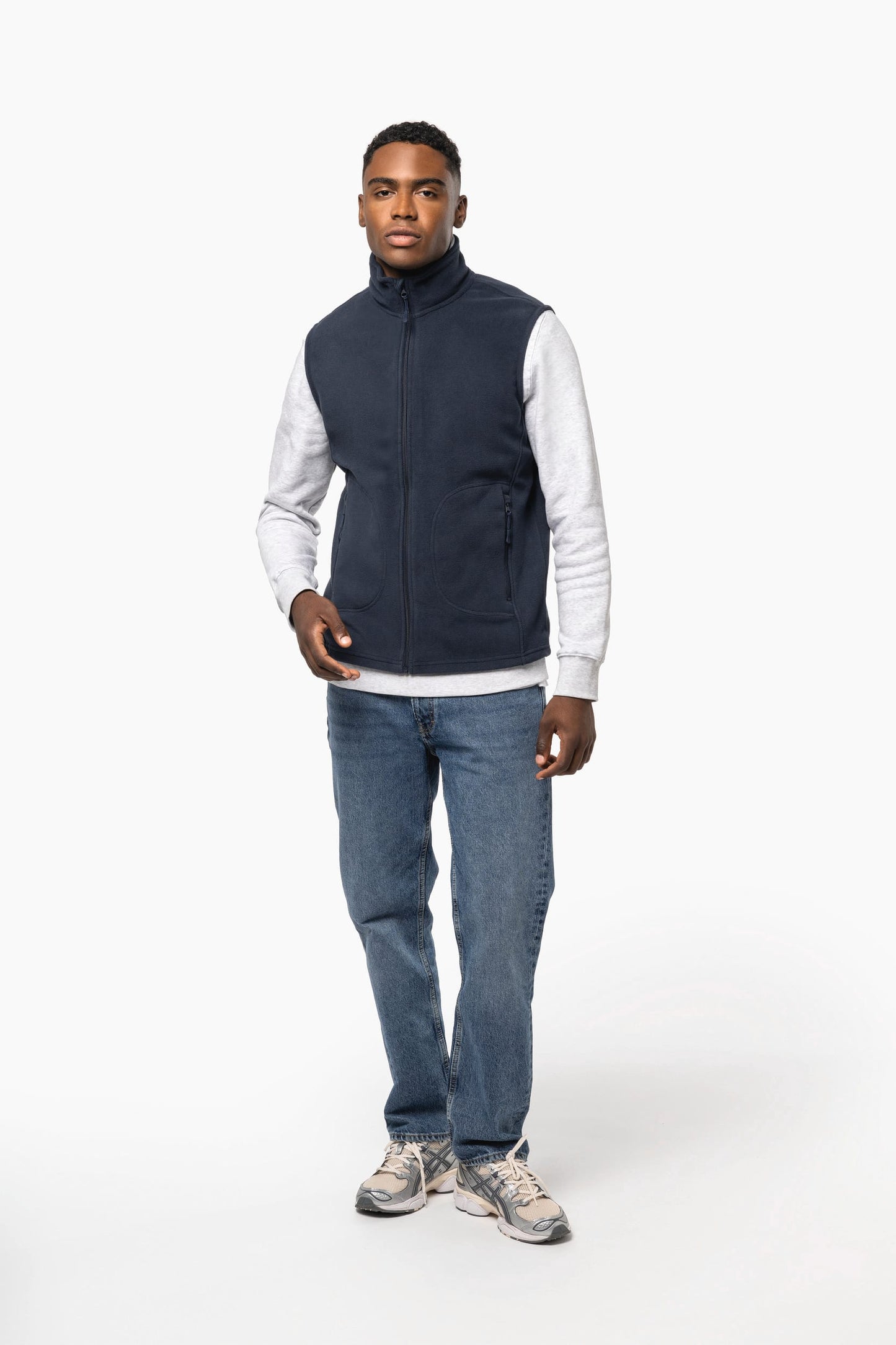 K9120 - Bodywarmer unisex in micropile ecosostenibile