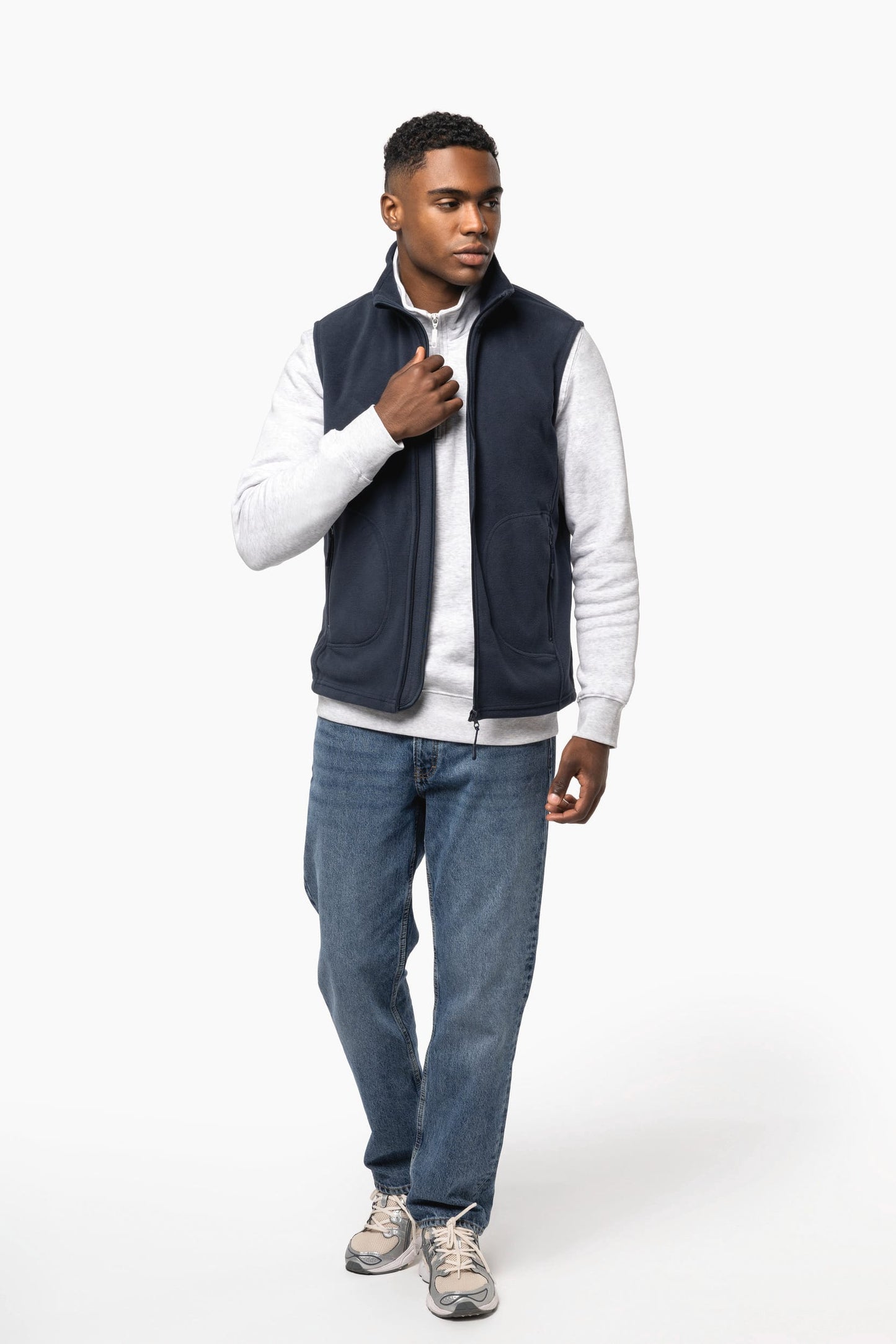 K9120 - Bodywarmer unisex in micropile ecosostenibile