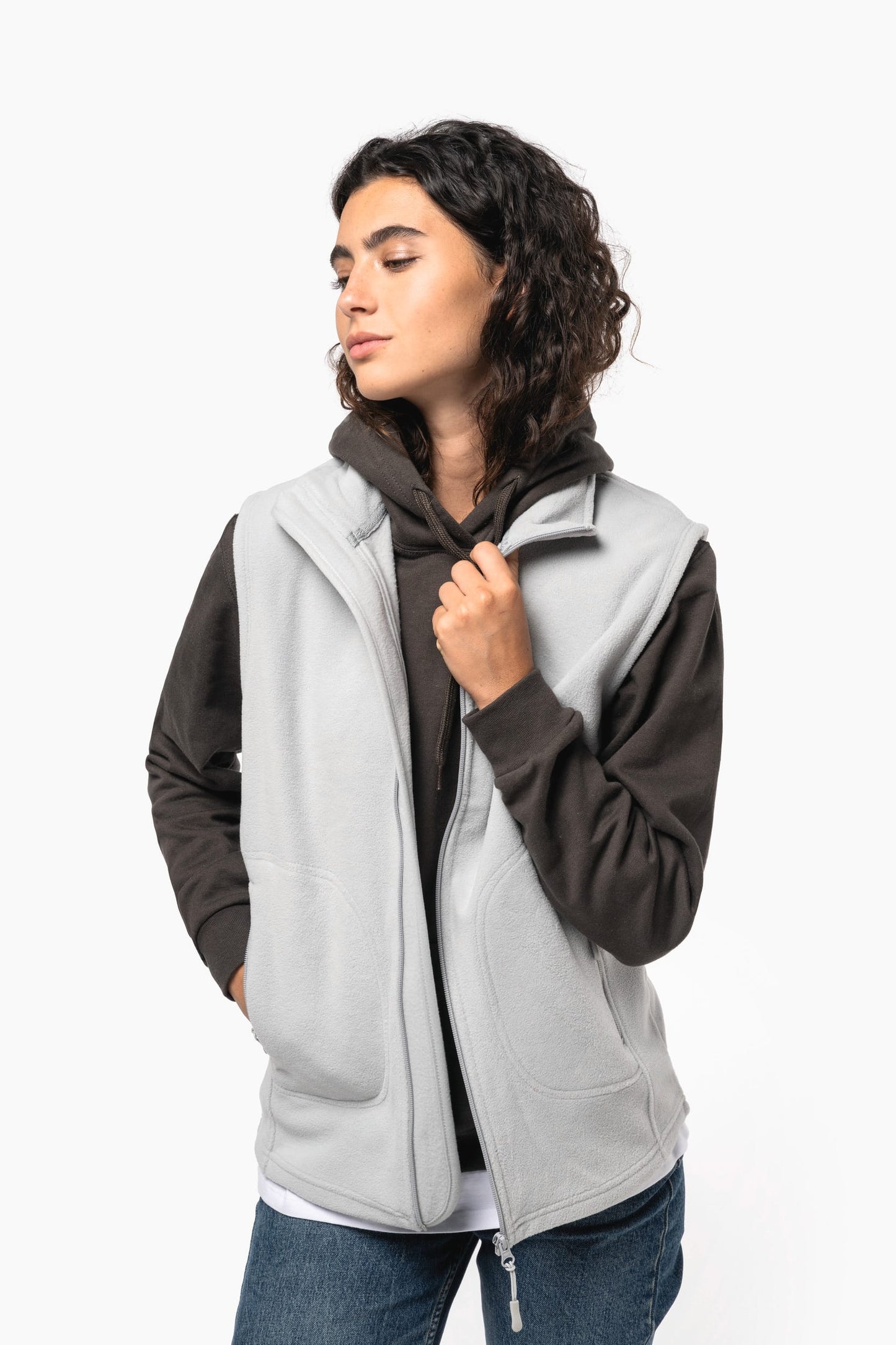 K9120 - Bodywarmer unisex in micropile ecosostenibile