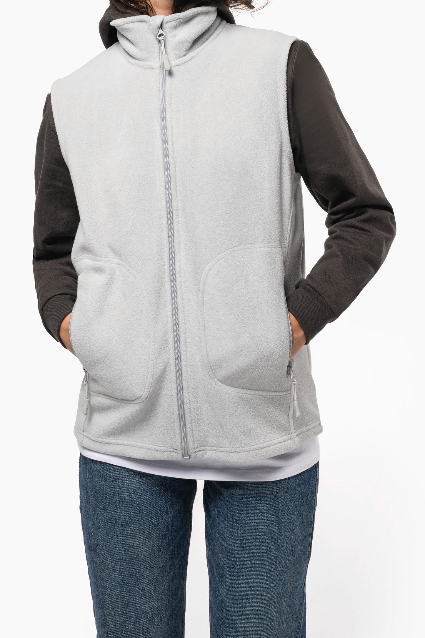 K9120 - Bodywarmer unisex in micropile ecosostenibile