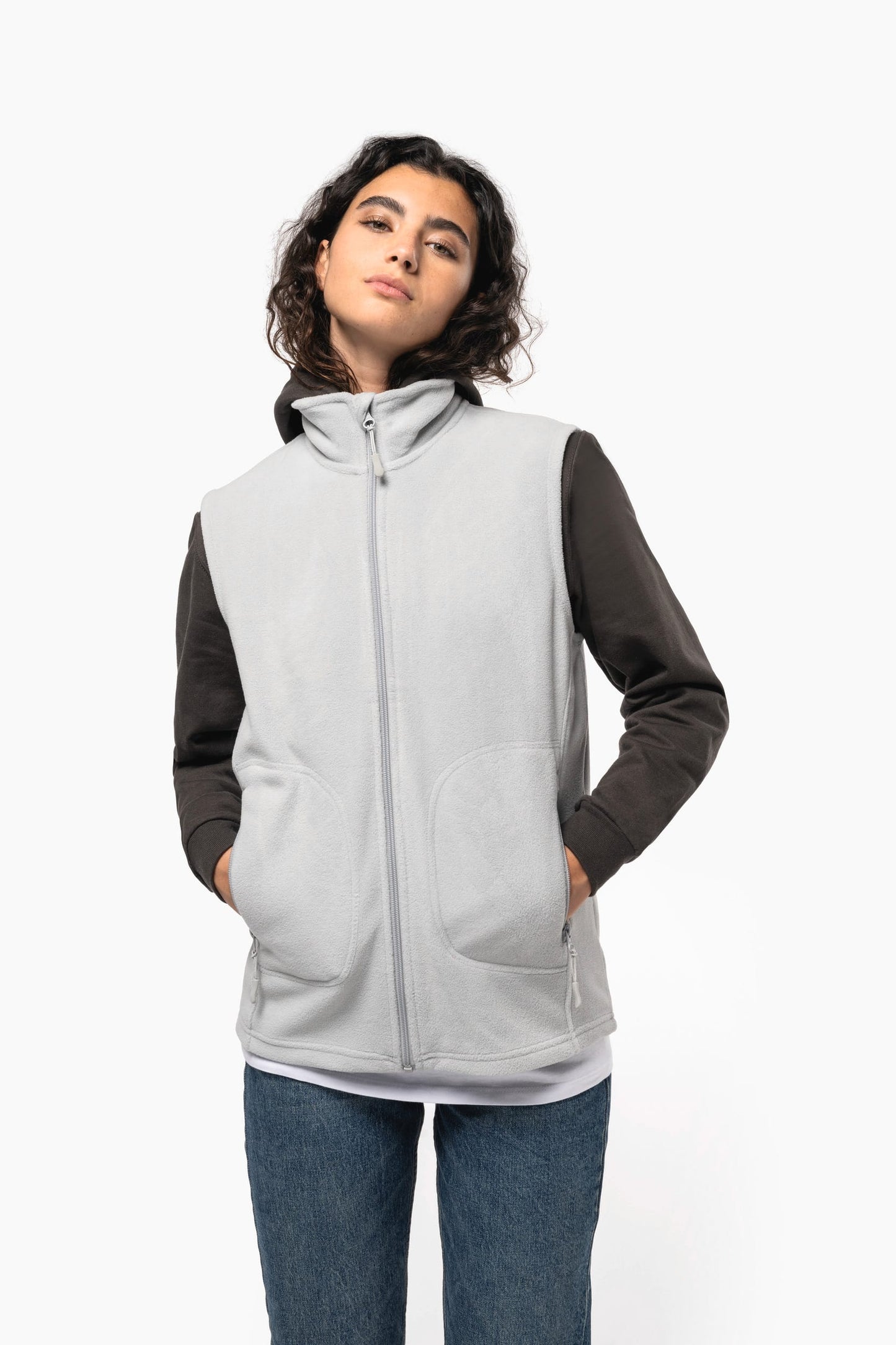 K9120 - Bodywarmer unisex in micropile ecosostenibile