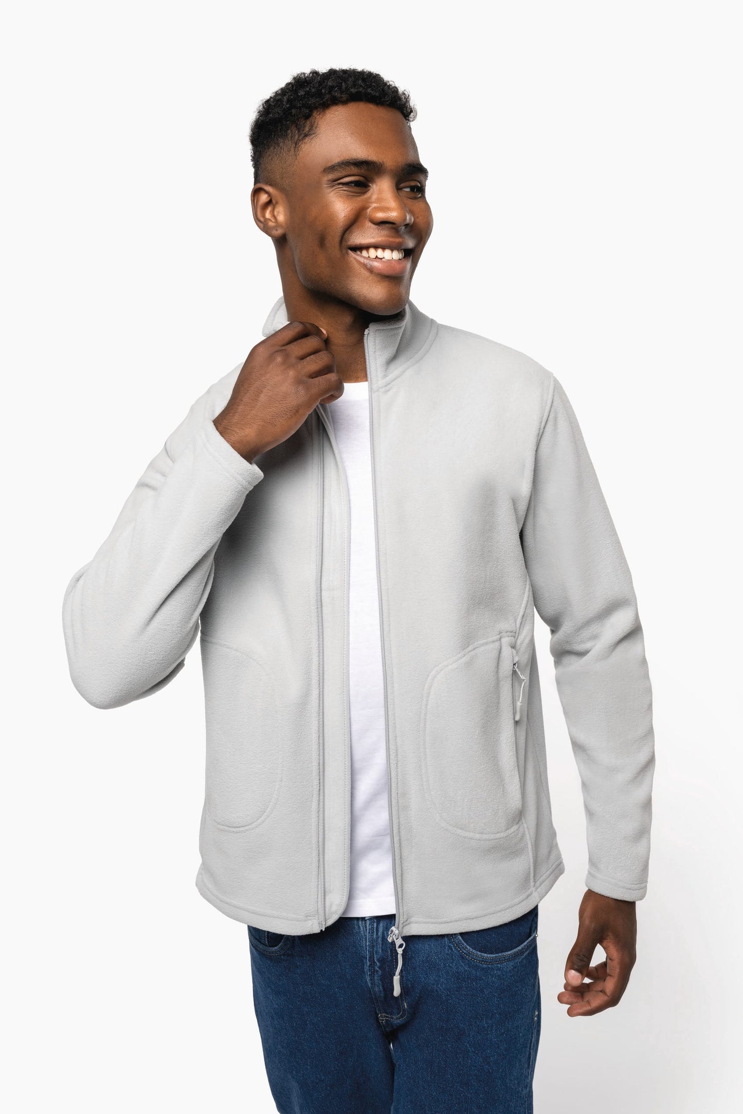 K9121 - Giacca unisex in pile ecosostenibile