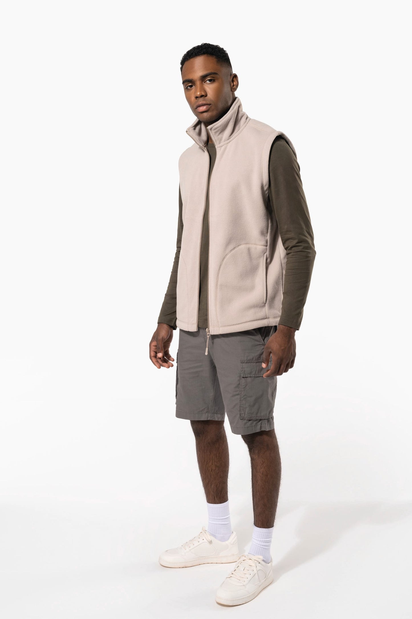 K913AX - Bodywarmer micropile uomo