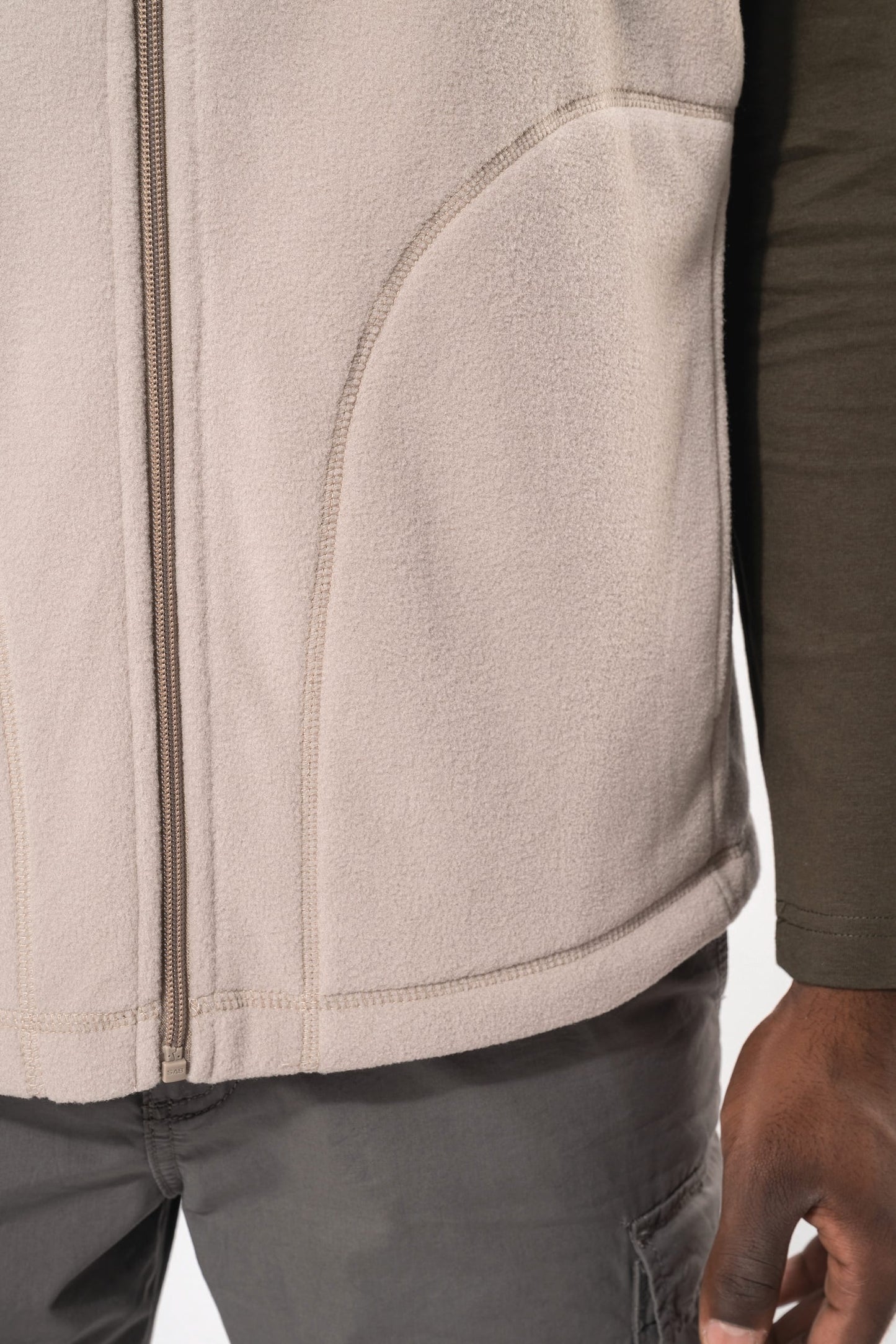 K913AX - Bodywarmer micropile uomo