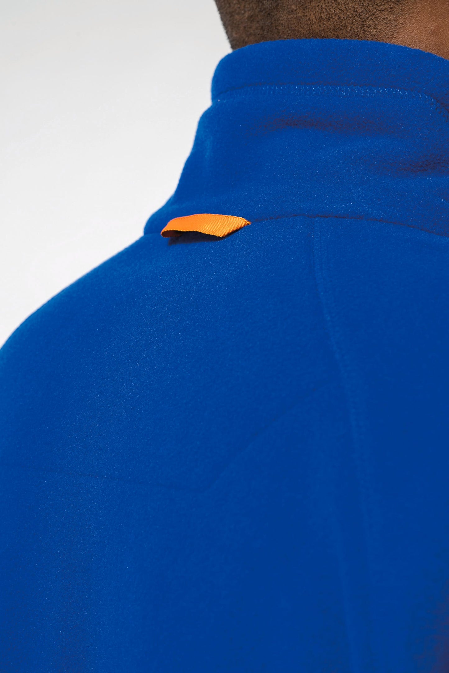 K917 - Giacca micropile con zip manica raglan uomo