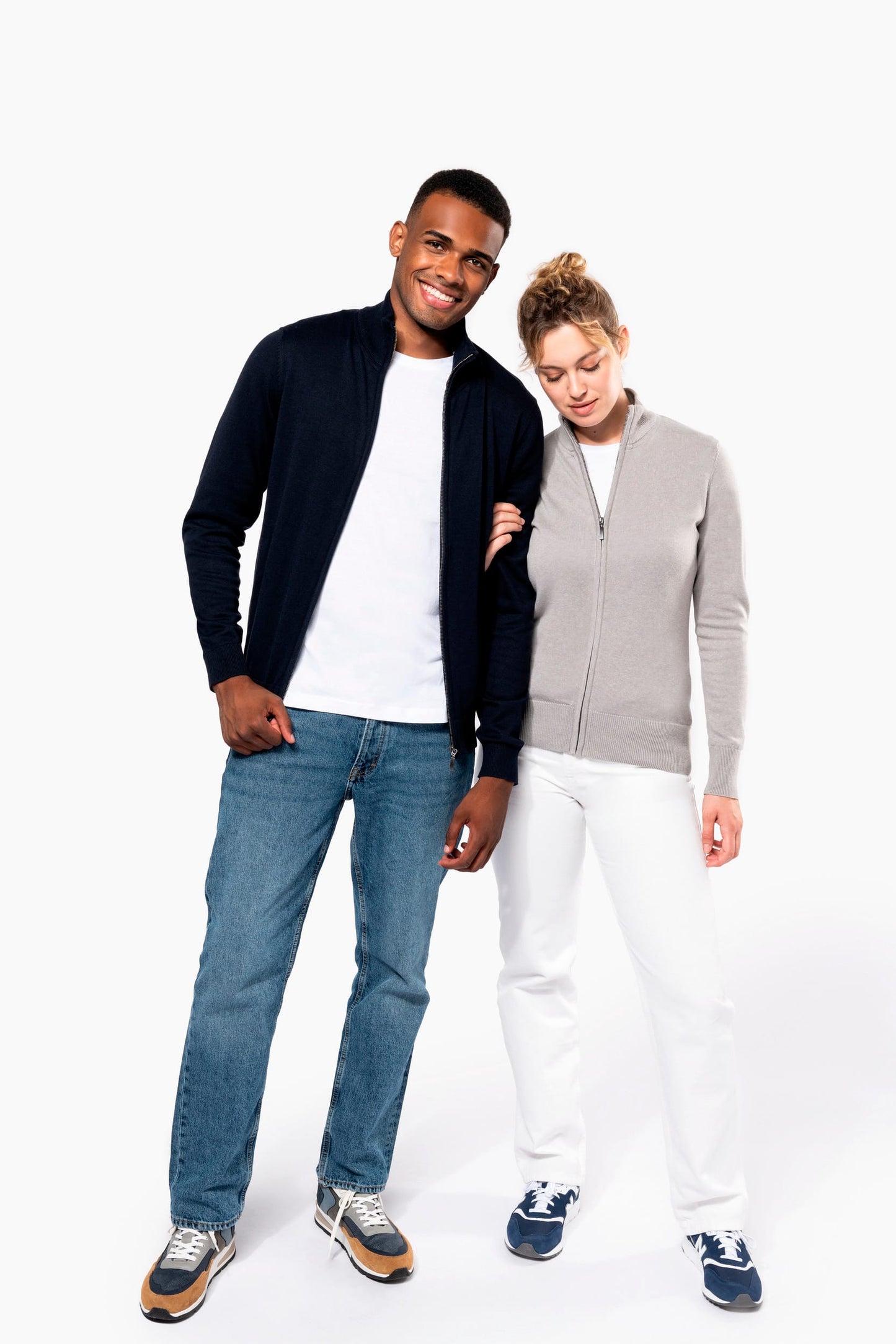 K961 - Cardigan uomo full zip