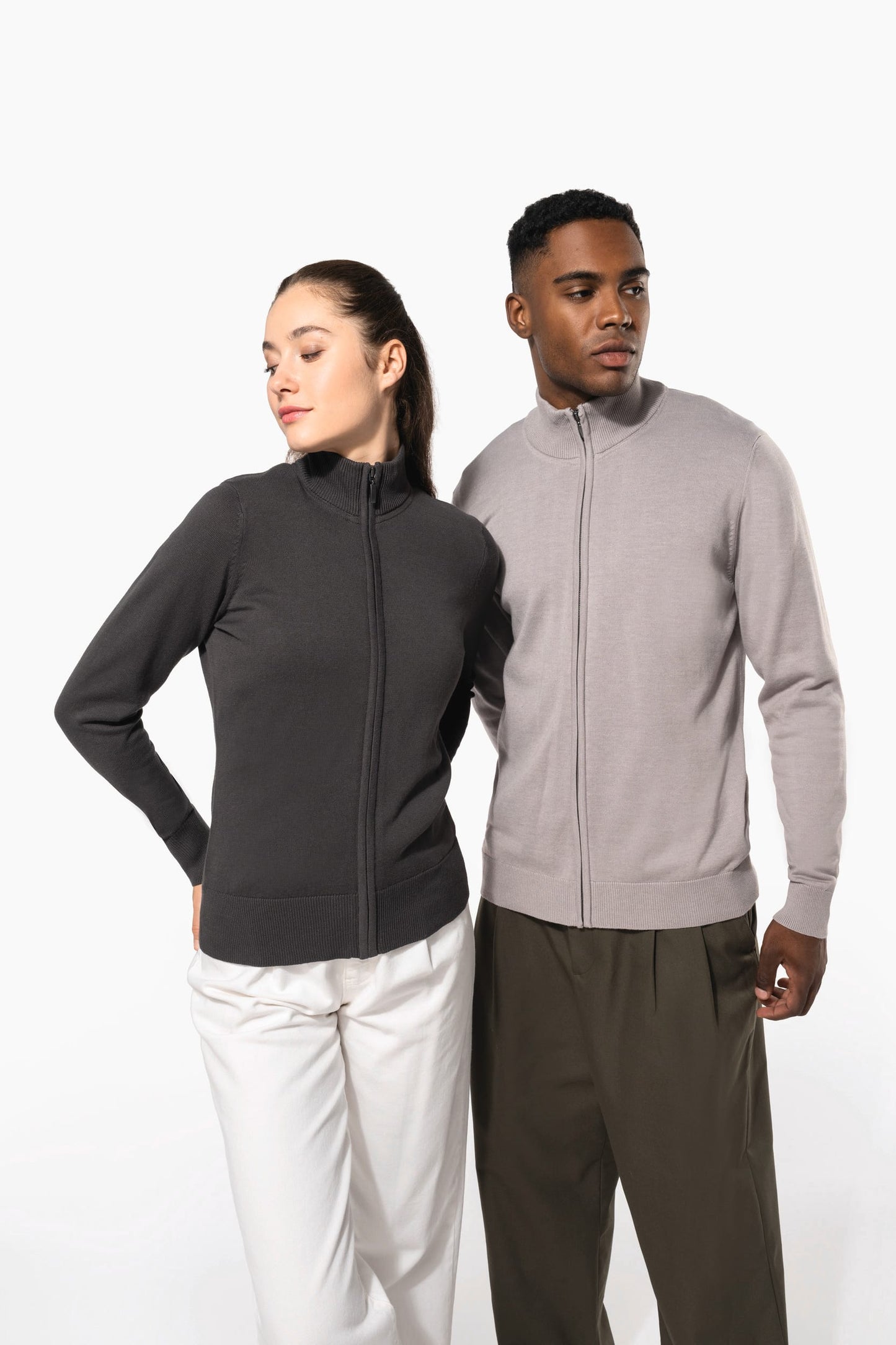 K962 - Cardigan donna full zip