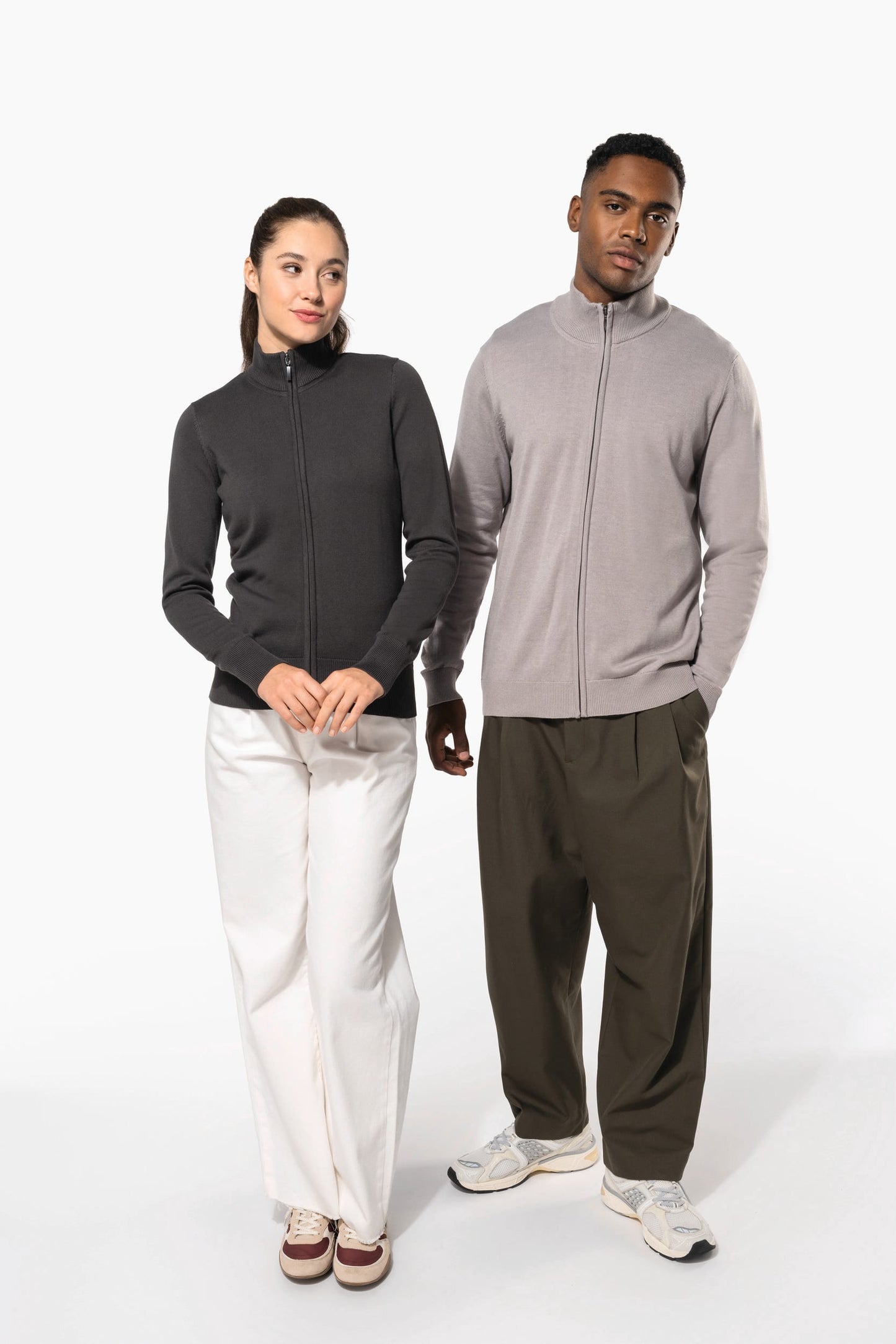 K961 - Cardigan uomo full zip