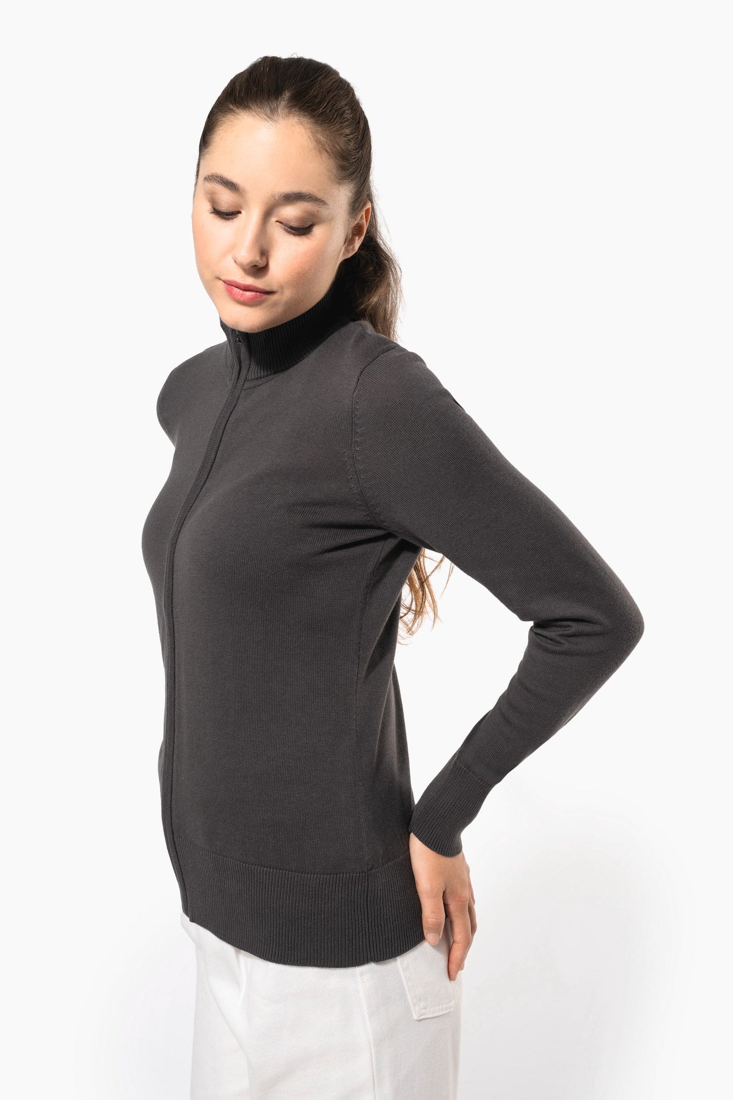K962 - Cardigan donna full zip