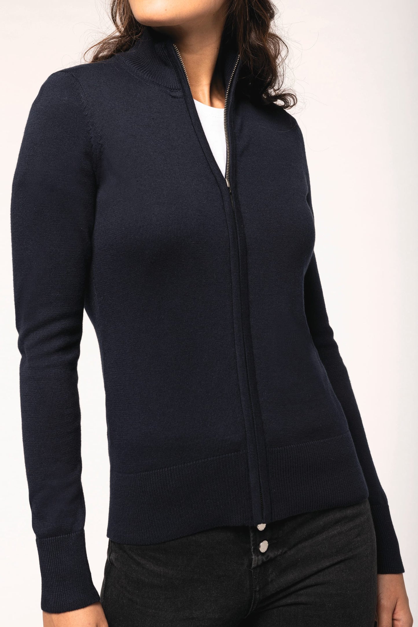 K962 - Cardigan donna full zip