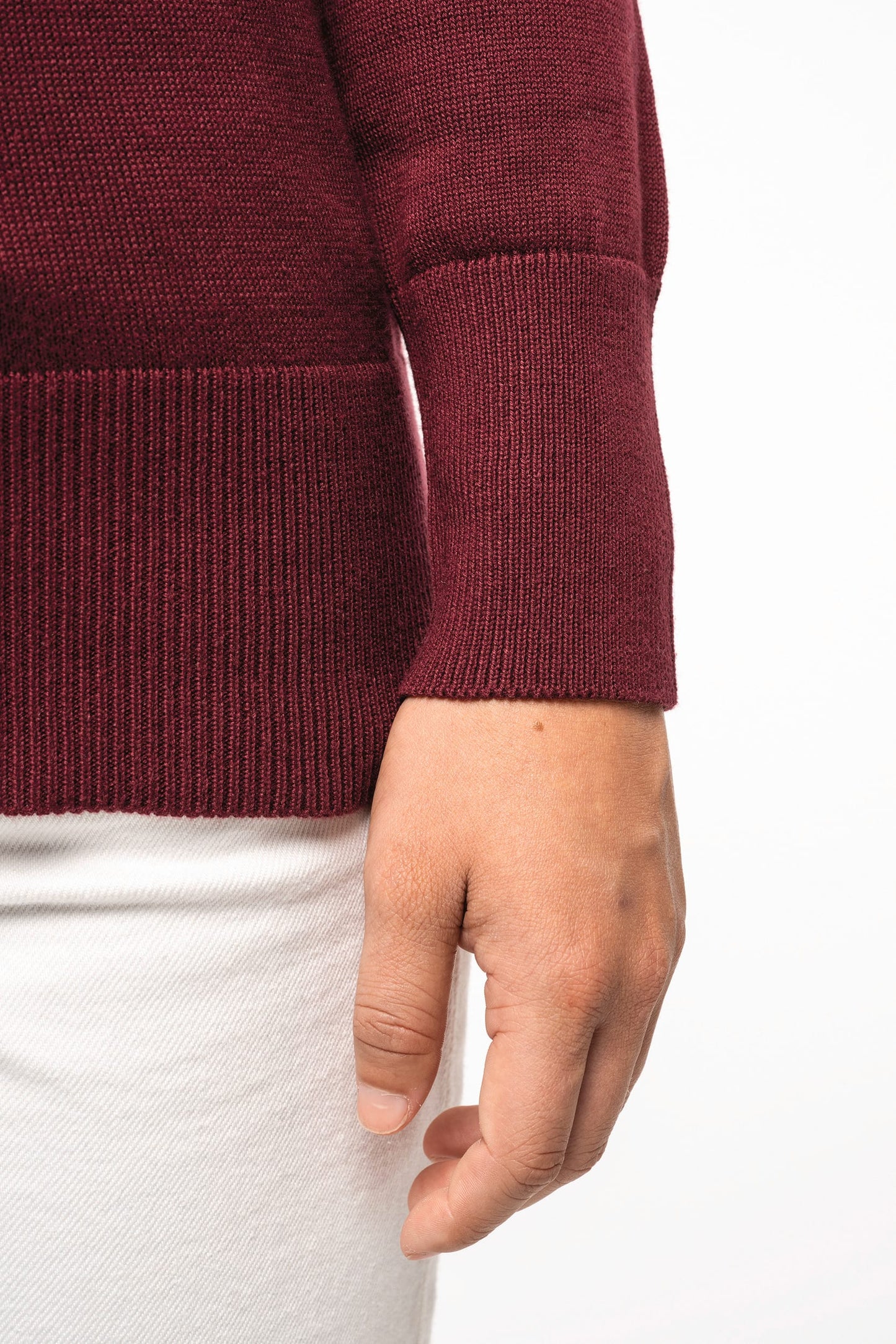 K966 - Maglione donna scollo a V