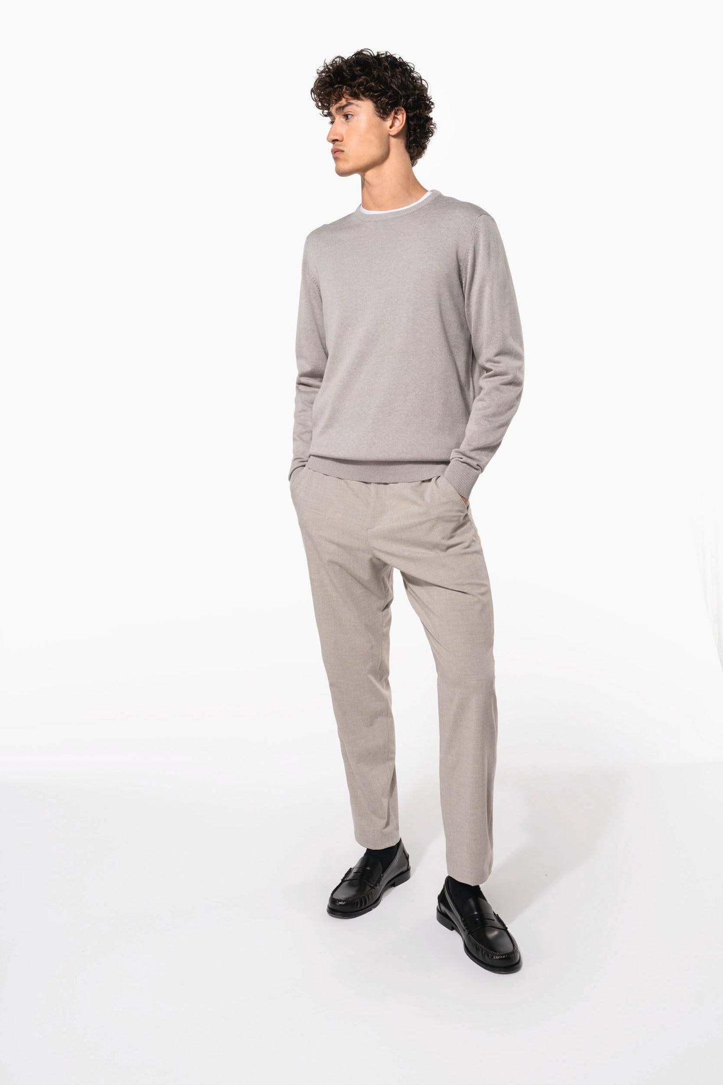 K967 - Maglione uomo girocollo