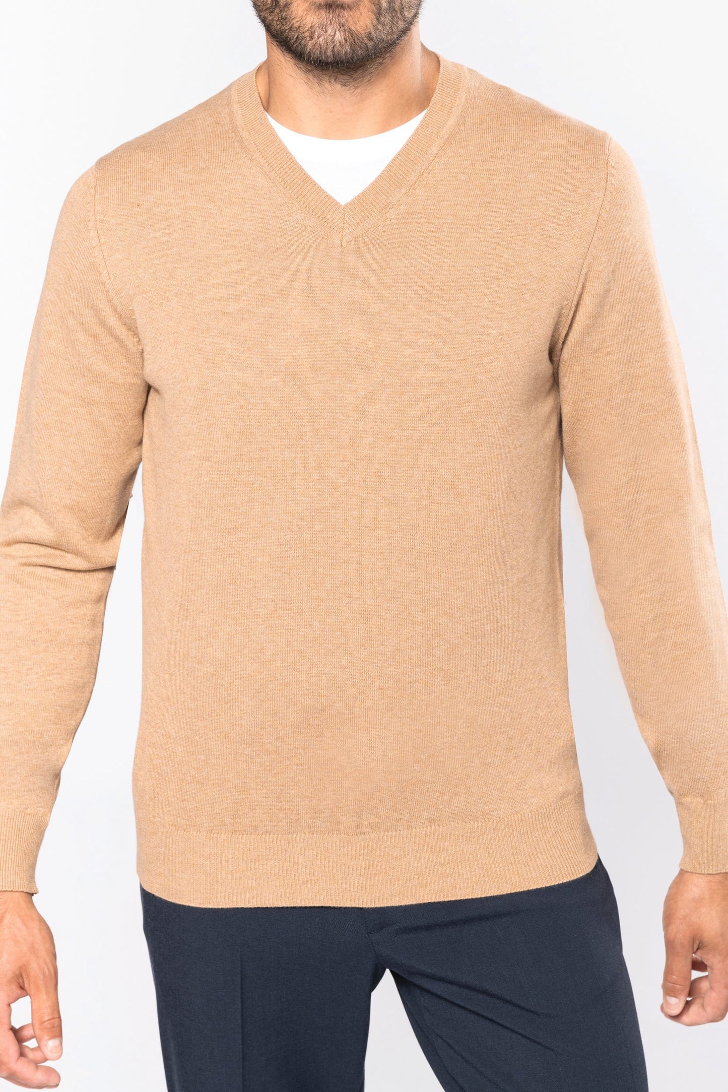K982 - Maglione Premium scollo a V
