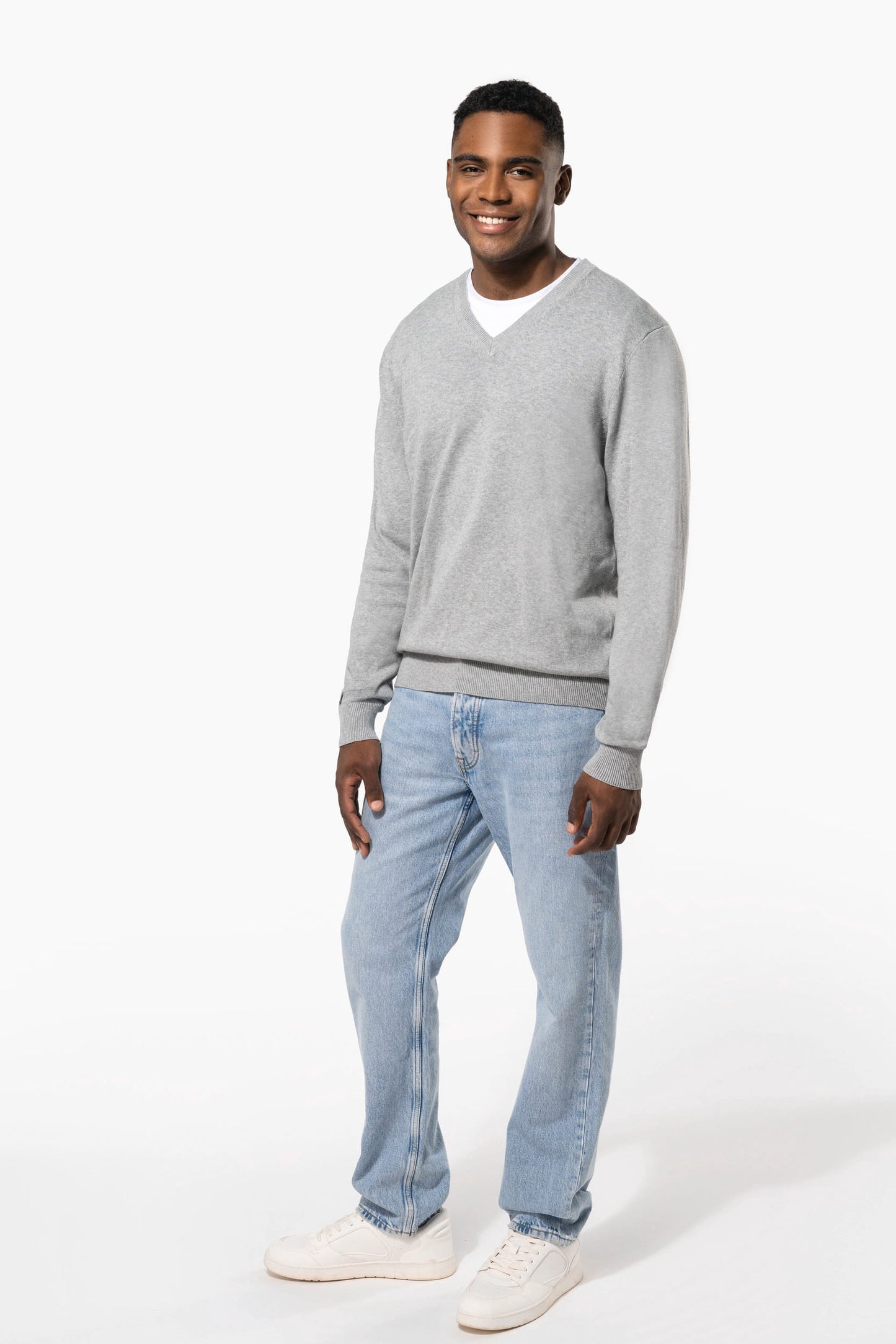 K982 - Maglione Premium scollo a V