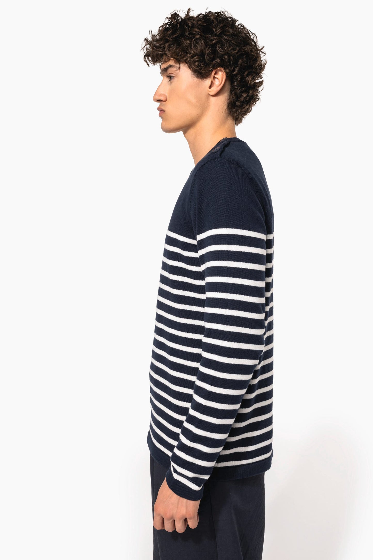 K989 - Pullover uomo stile marinaio