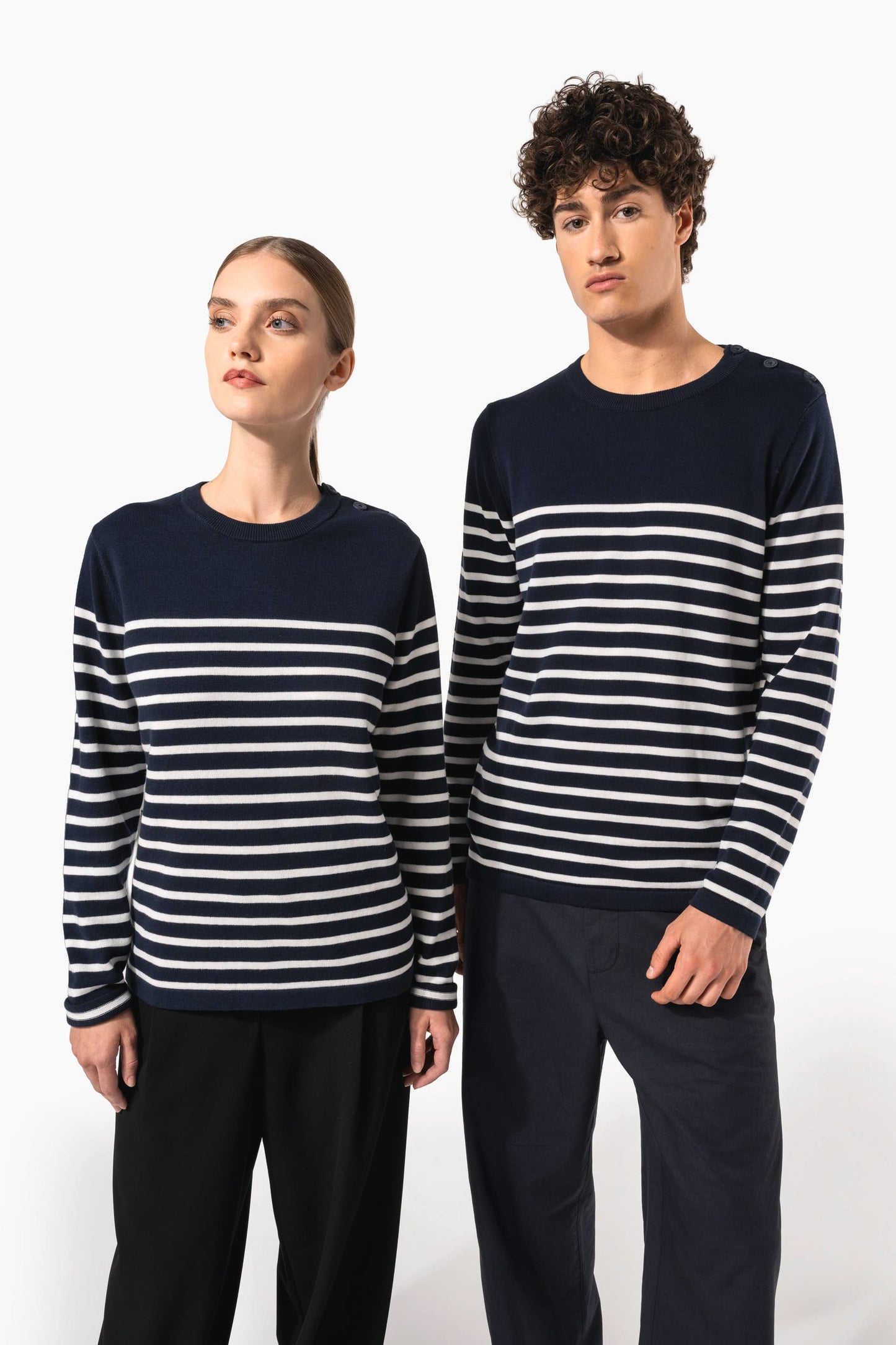 K989 - Pullover uomo stile marinaio