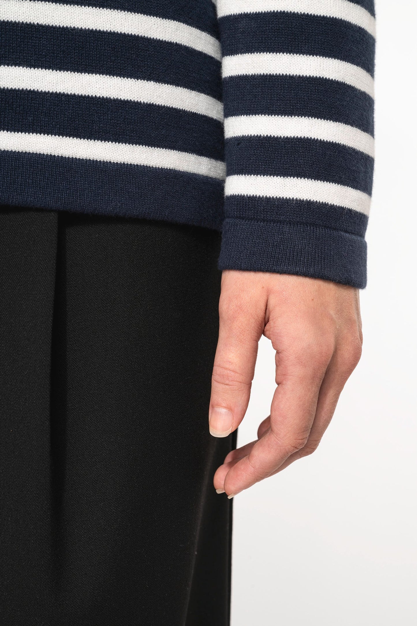 K990 - Pullover donna stile marinaio