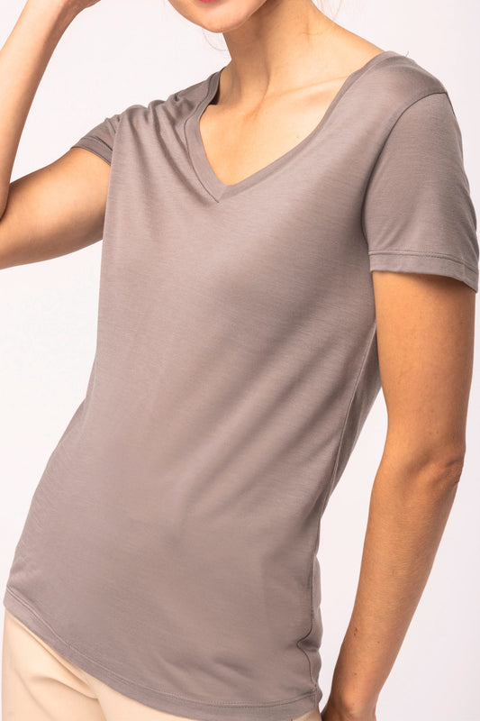 KNS323 - T-shirt donna Lyocell TENCEL