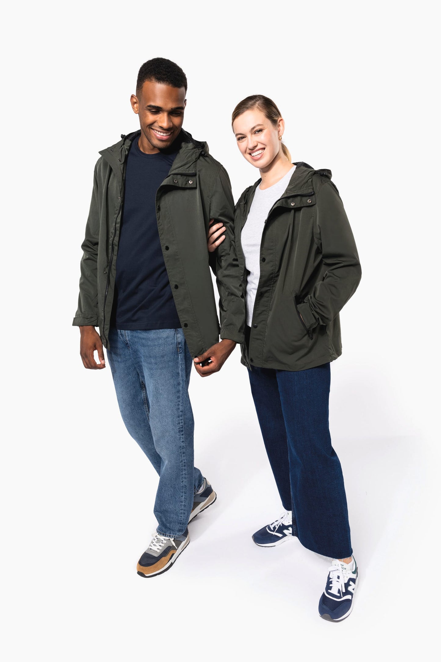 KNS600 - Giacca leggera con cappuccio unisex