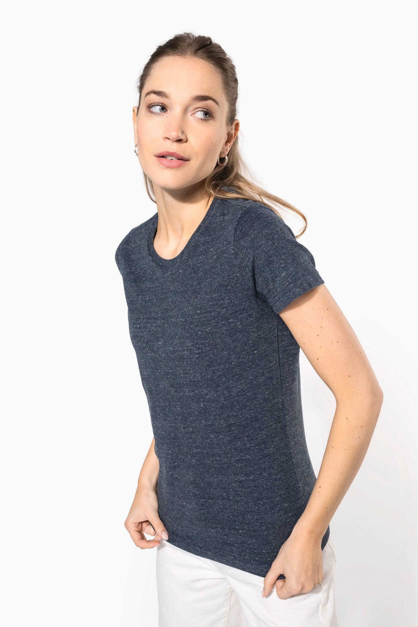 KV2107A - T-shirt vintage donna manica corta