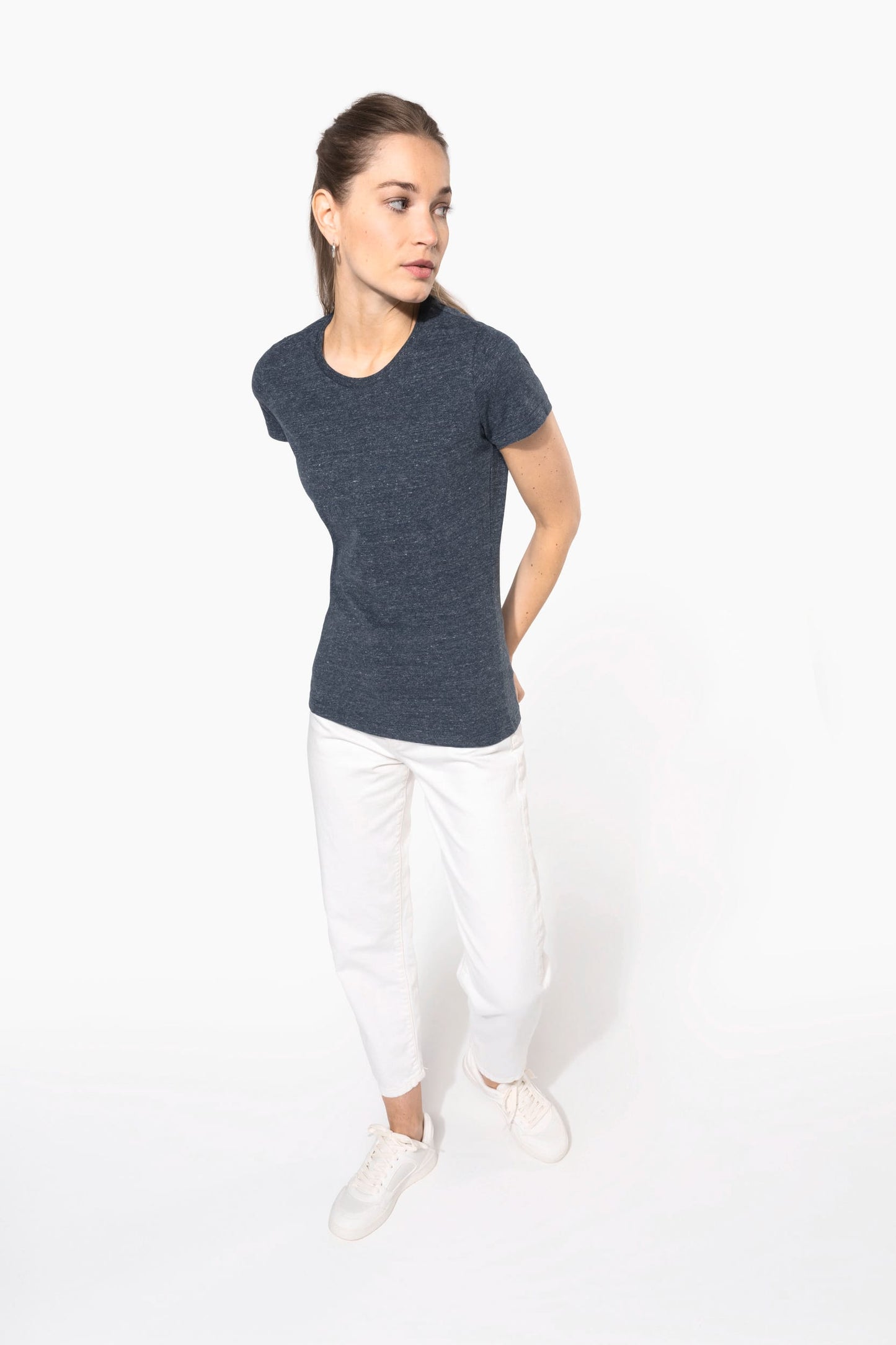 KV2107 - T-shirt vintage donna manica corta