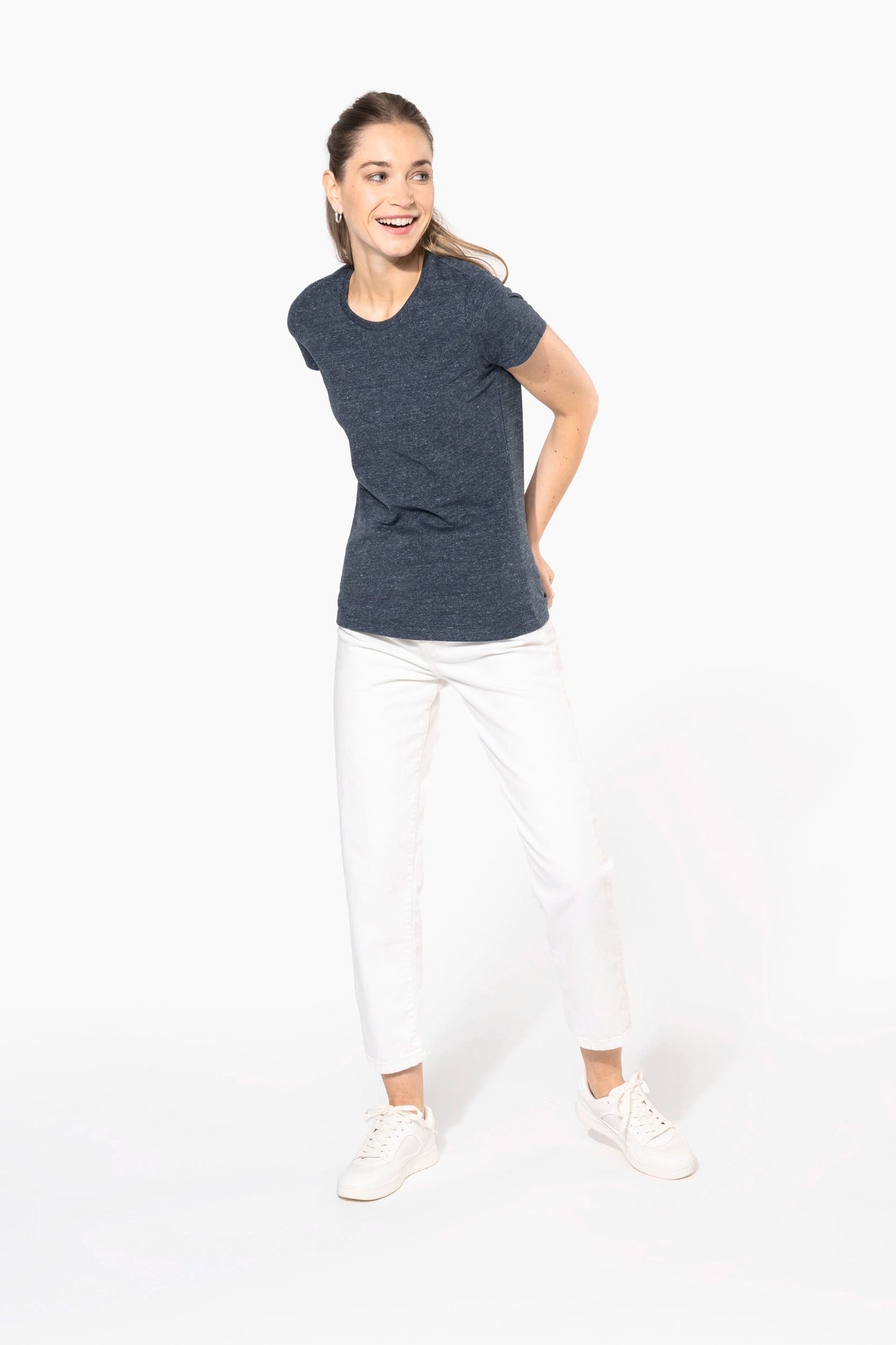 KV2107A - T-shirt vintage donna manica corta