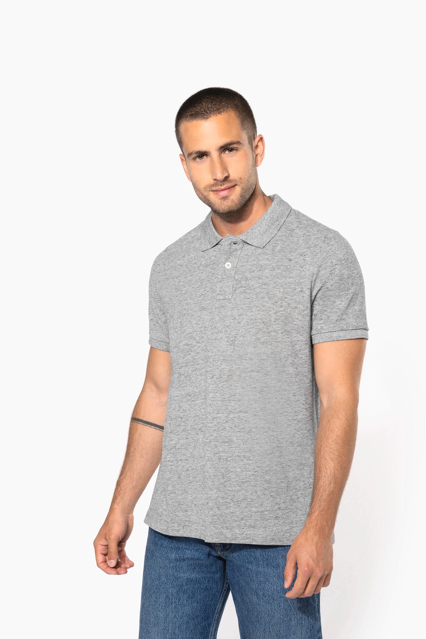 KV2206 - Polo uomo vintage manica corta