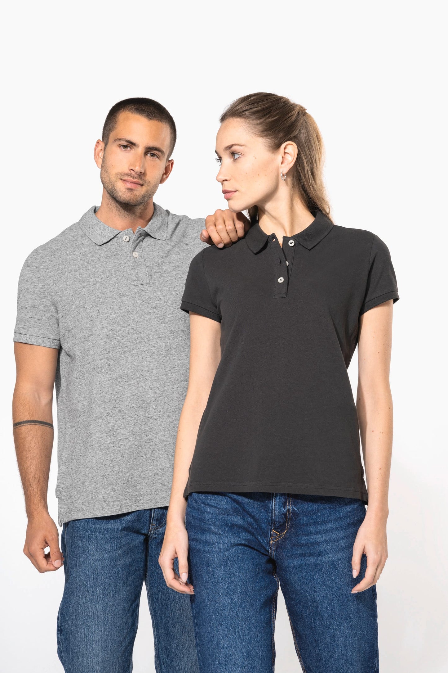 KV2206 - Polo uomo vintage manica corta