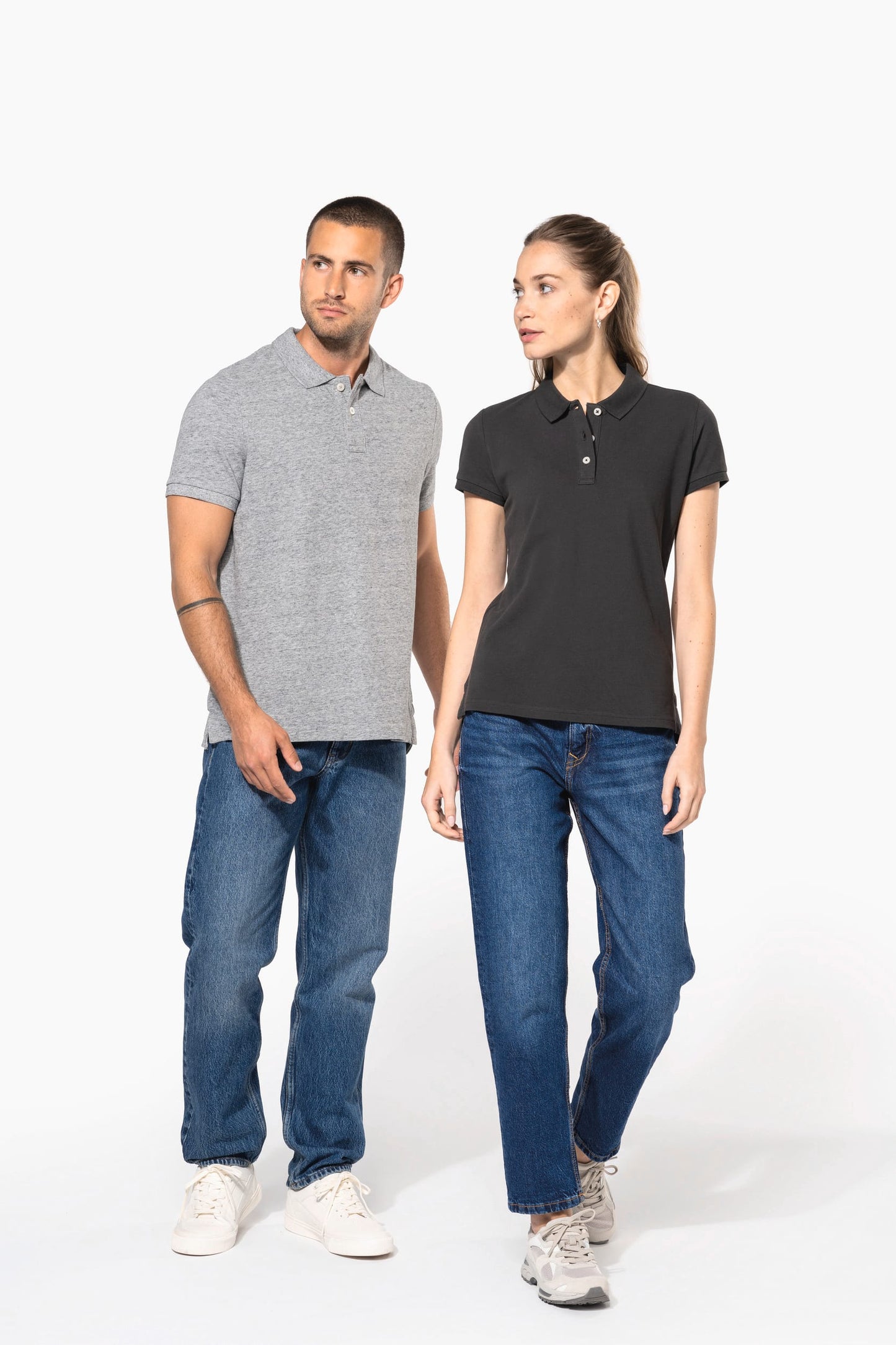 KV2206 - Polo uomo vintage manica corta