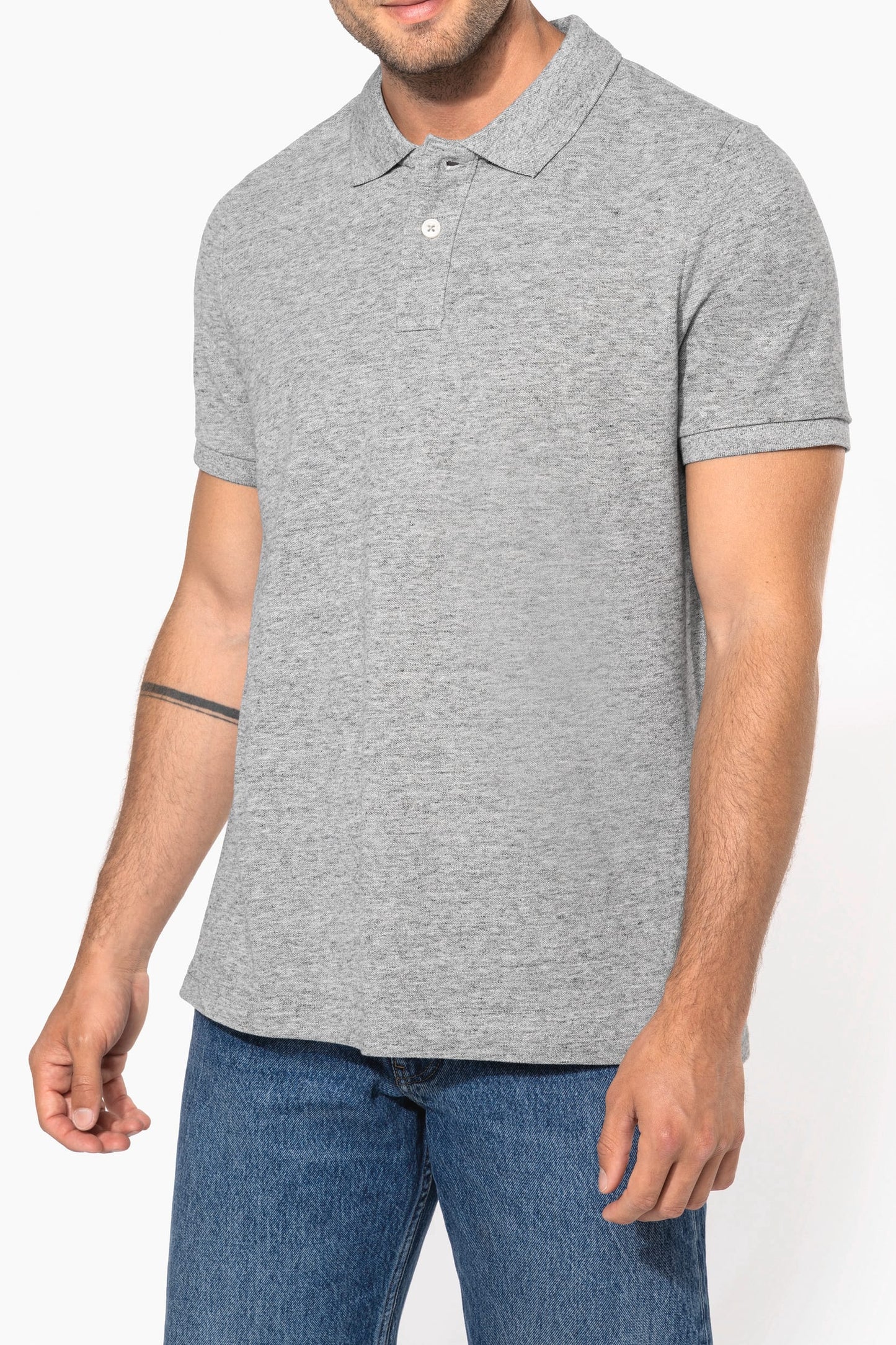 KV2206 - Polo uomo vintage manica corta