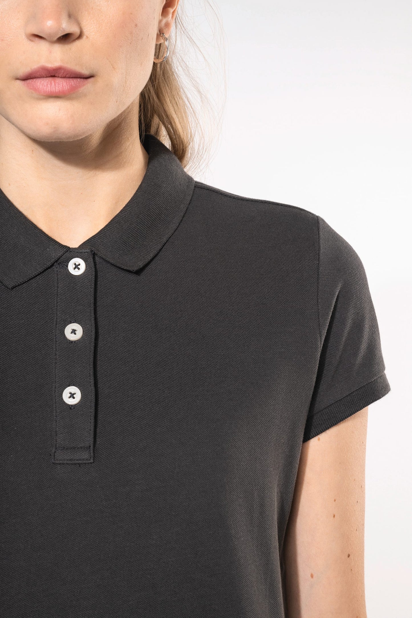 KV2207 - Polo donna vintage manica corta