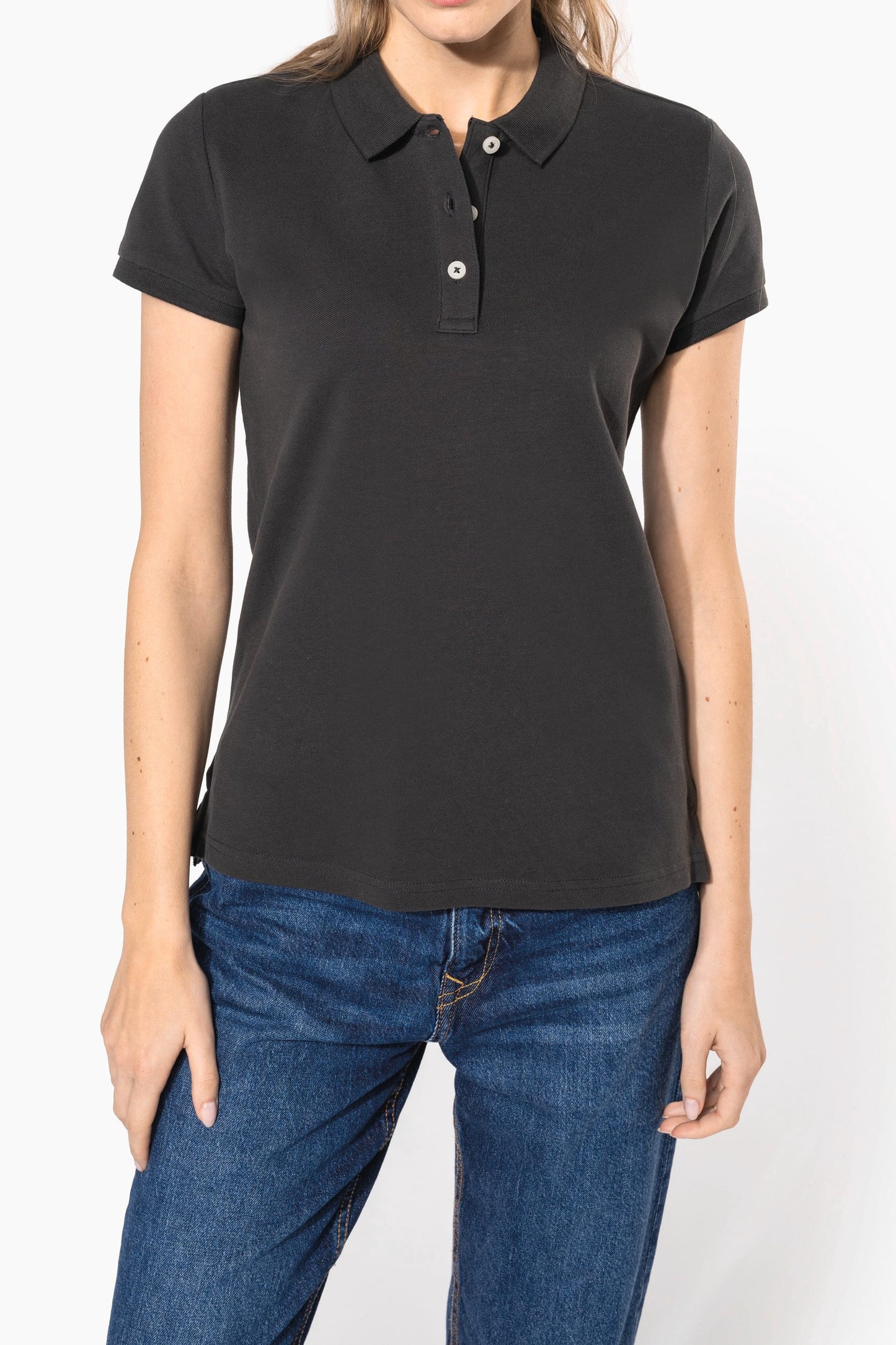 KV2207 - Polo donna vintage manica corta