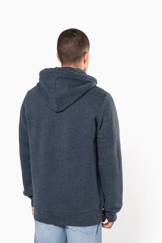 KV2306 - Felpa uomo vintage full zip con cappuccio