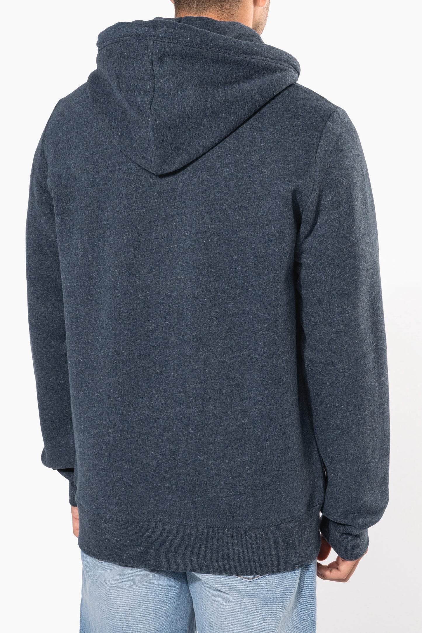KV2306 - Felpa uomo vintage full zip con cappuccio