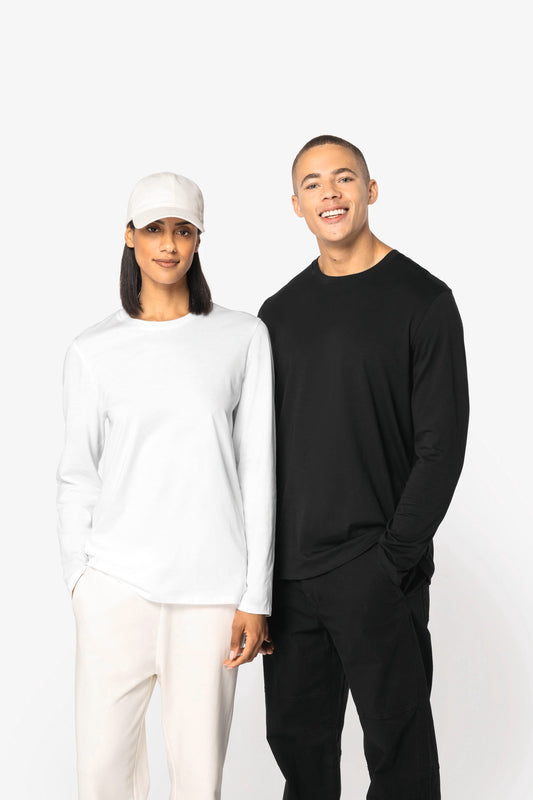 T-shirt unisex ecosostenibile maniche lunghe (NS347)