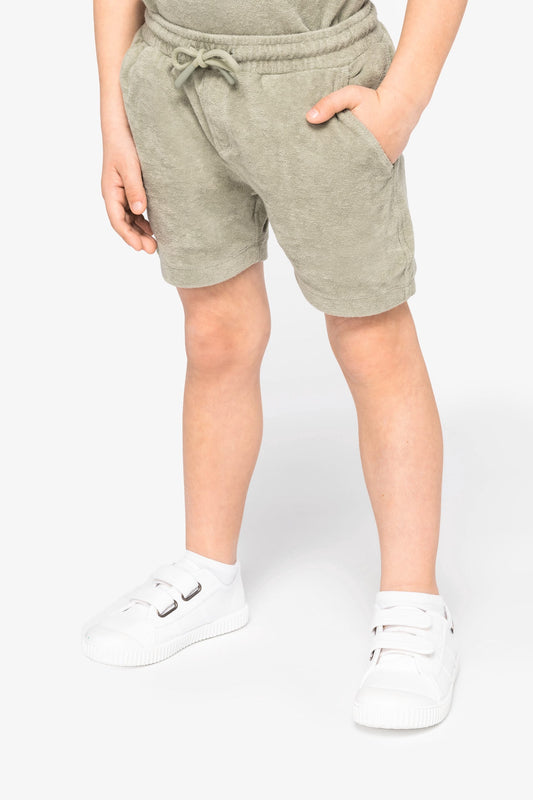 Short ragazzo ecosostenibili in spugna (NS718)