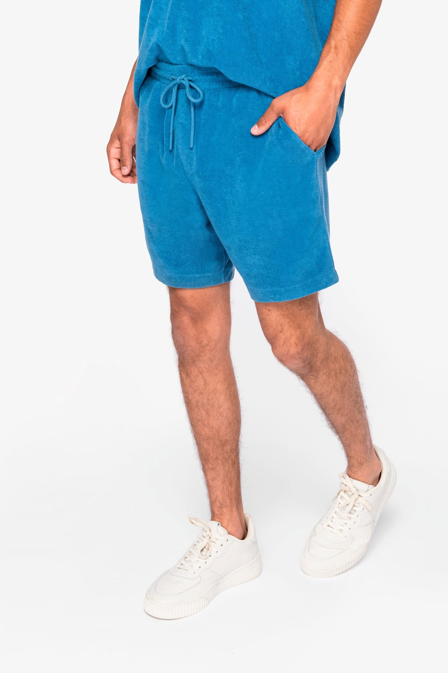 Short uomo ecosostenibili in spugna (NS727)