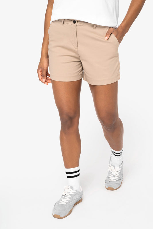 Bermuda chino donna ecosostenibili (NS739)