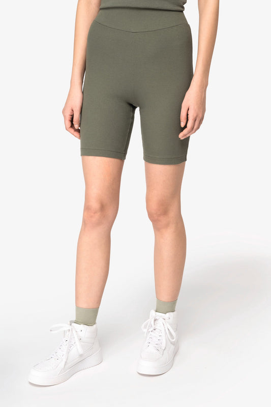 Short donna ecosostenibile a costine (NS744)