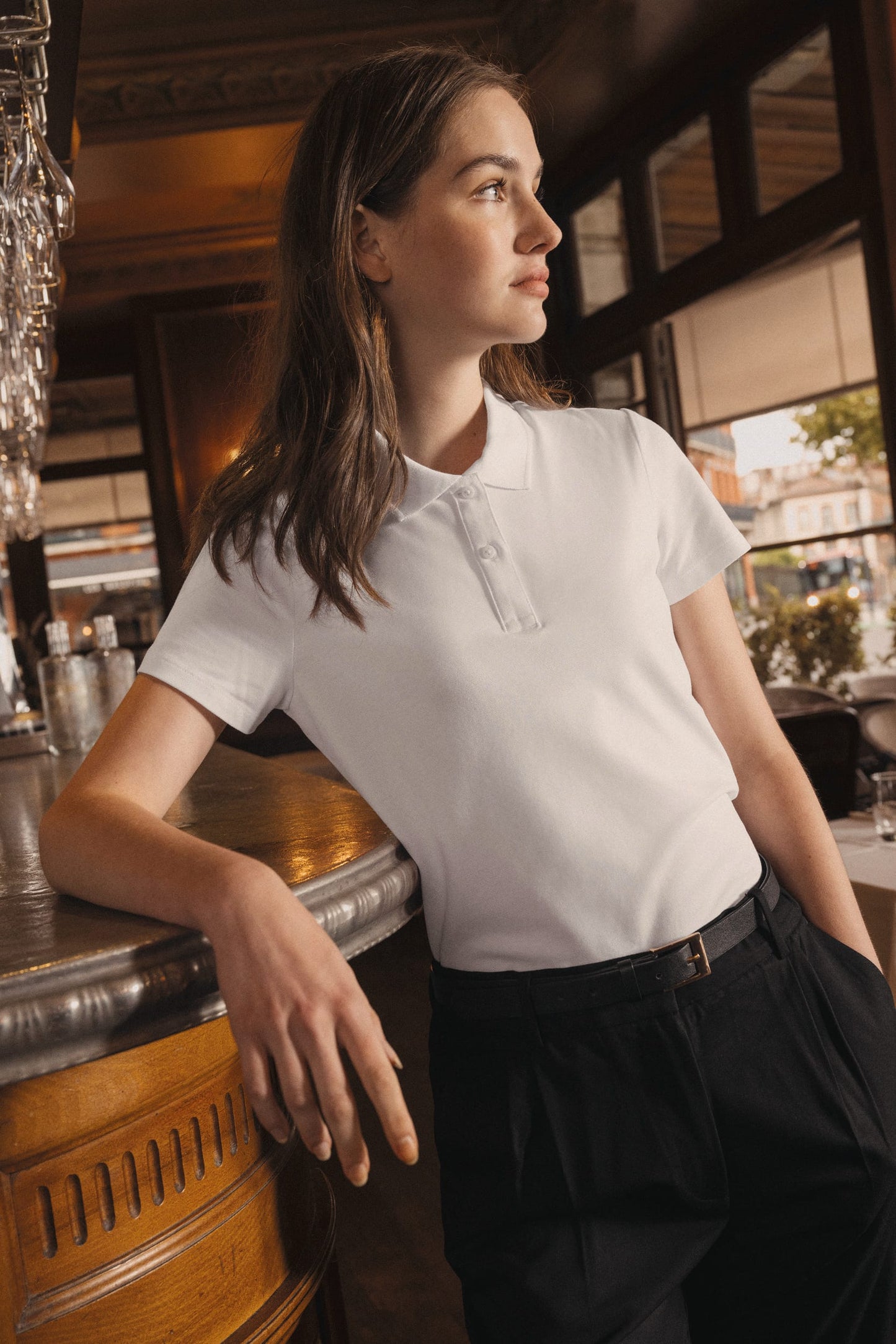 PK201 - Polo donna Supima® maniche corte