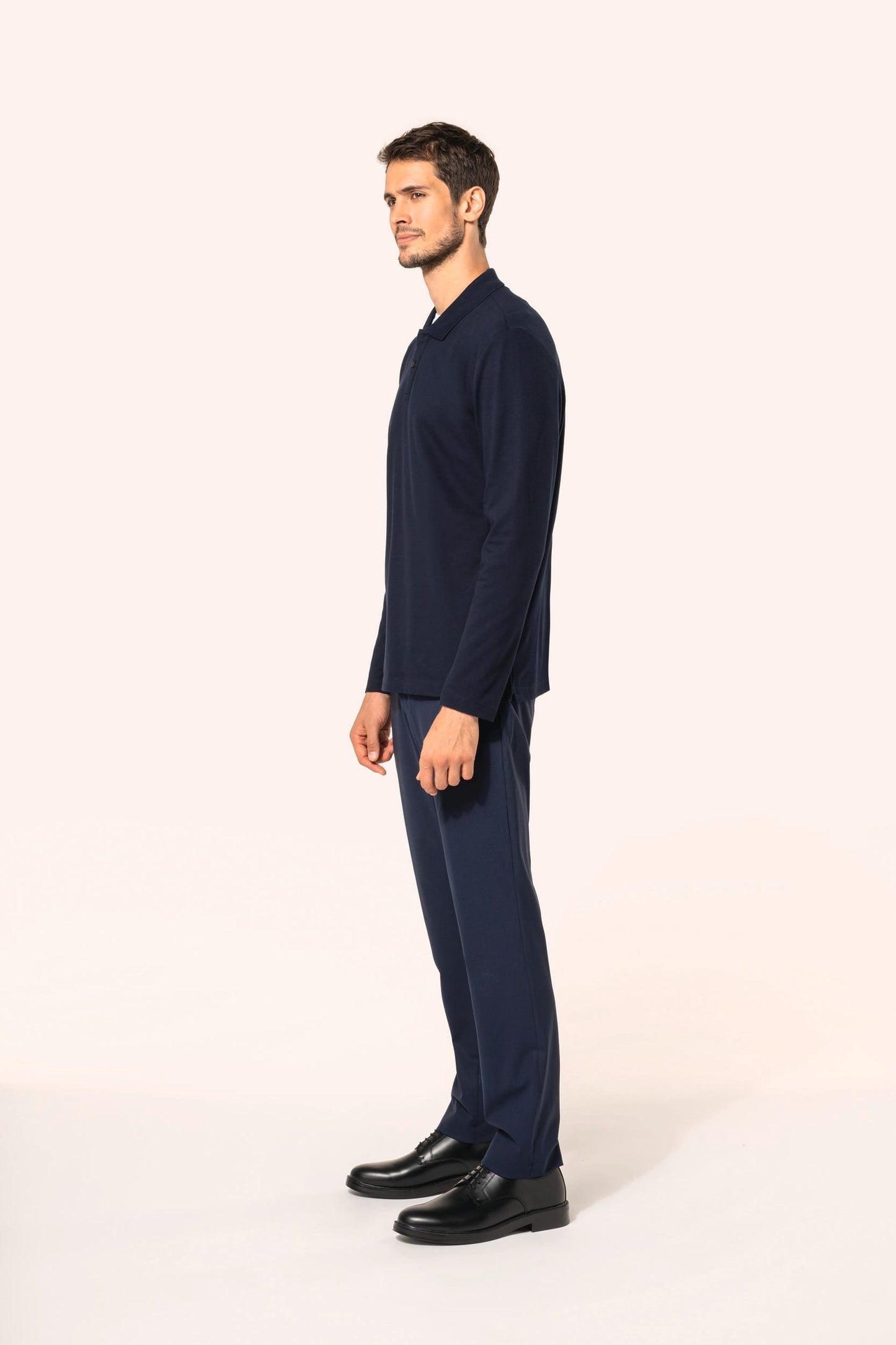 PK202 - Polo uomo Supima® maniche lunghe