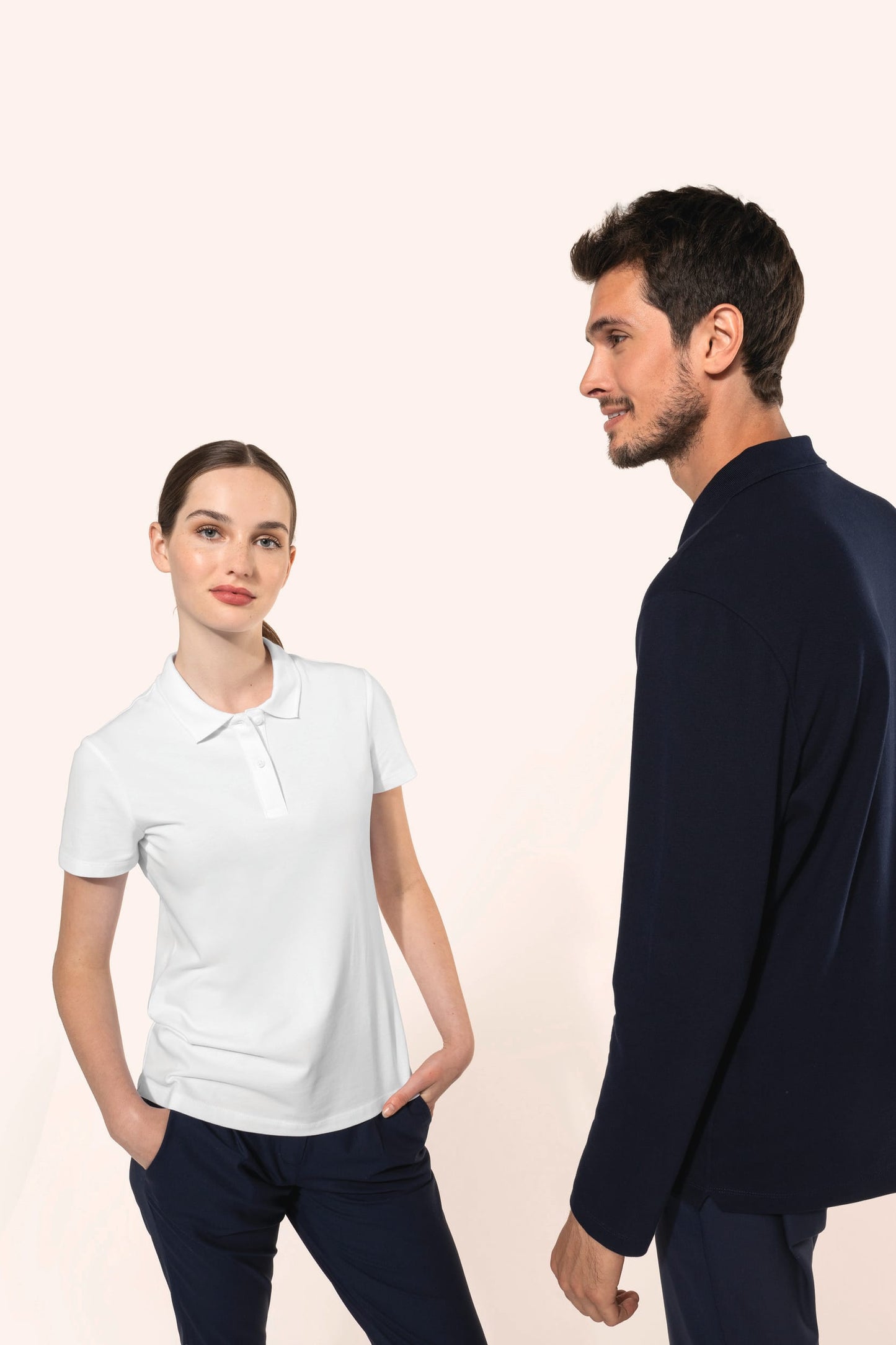 PK202 - Polo uomo Supima® maniche lunghe