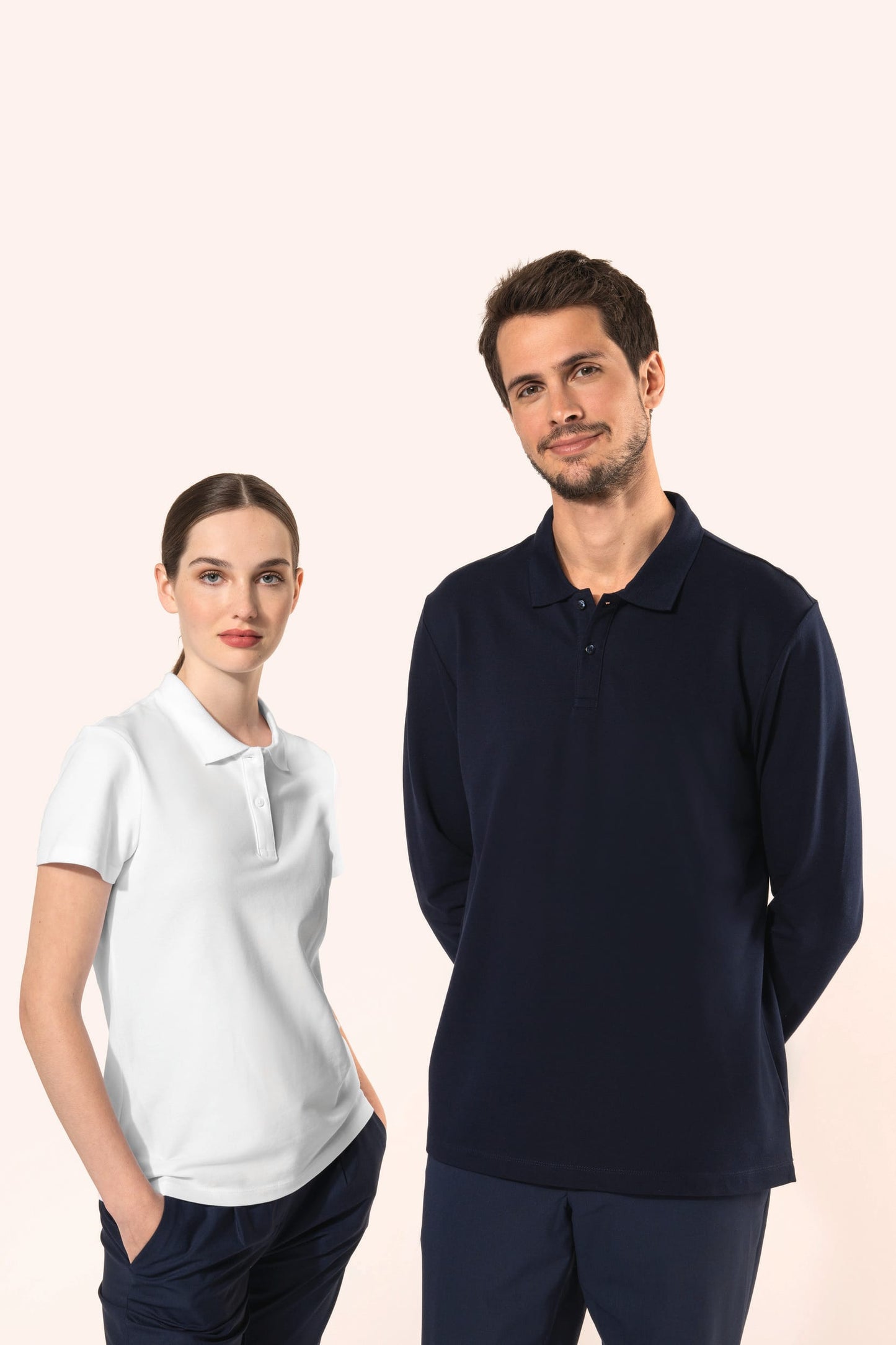 PK202 - Polo uomo Supima® maniche lunghe