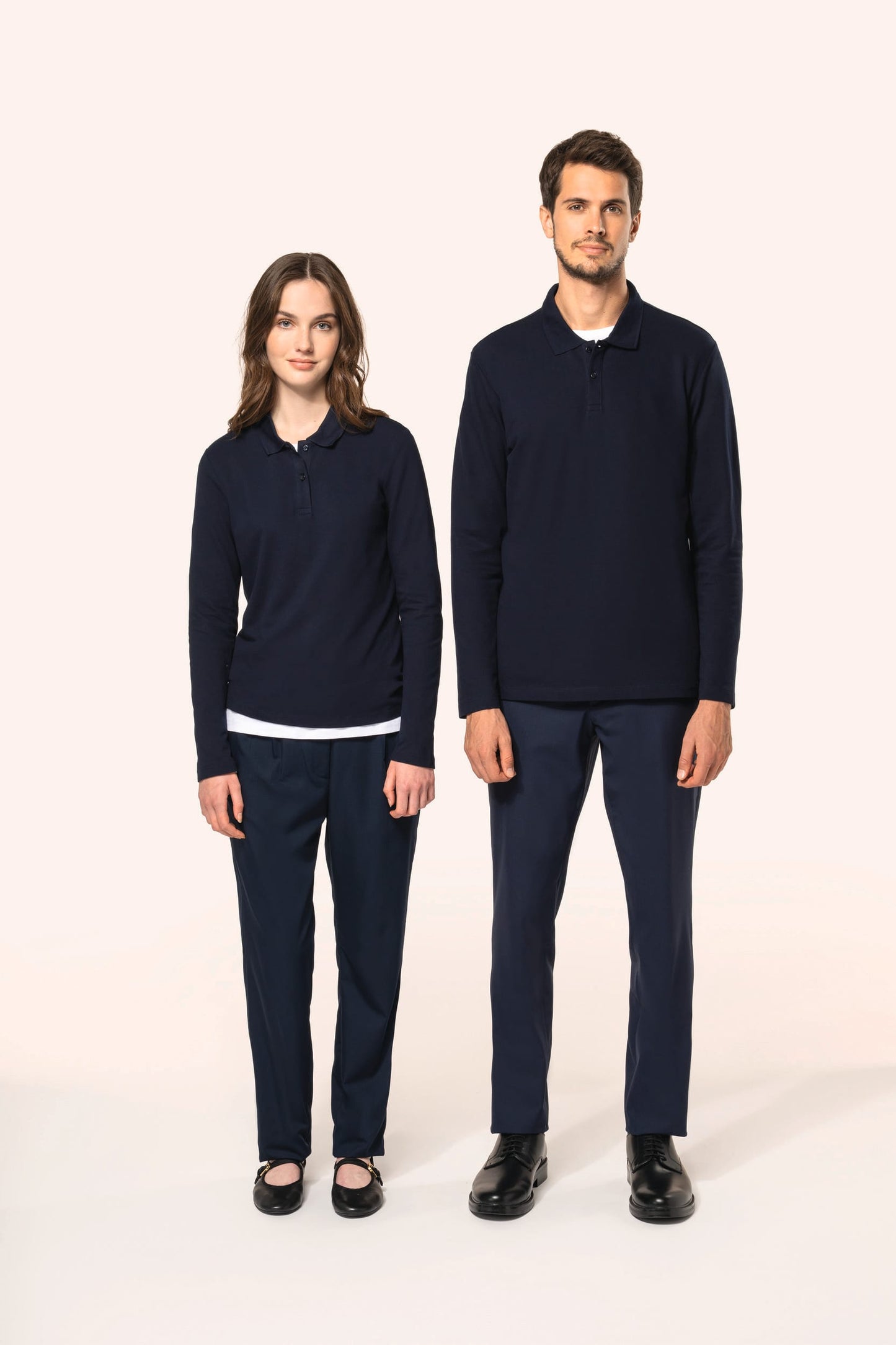 PK202 - Polo uomo Supima® maniche lunghe