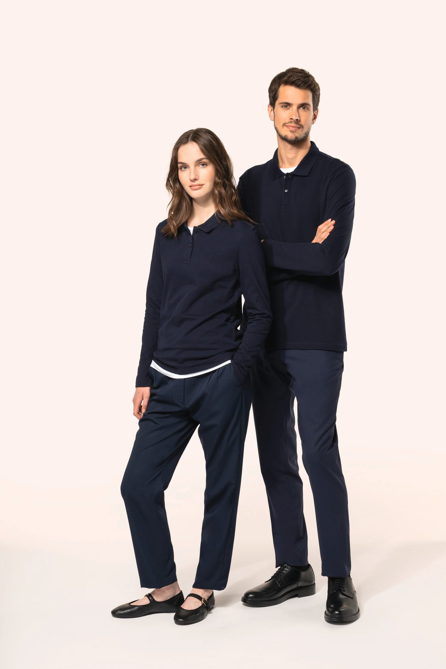 PK202 - Polo uomo Supima® maniche lunghe
